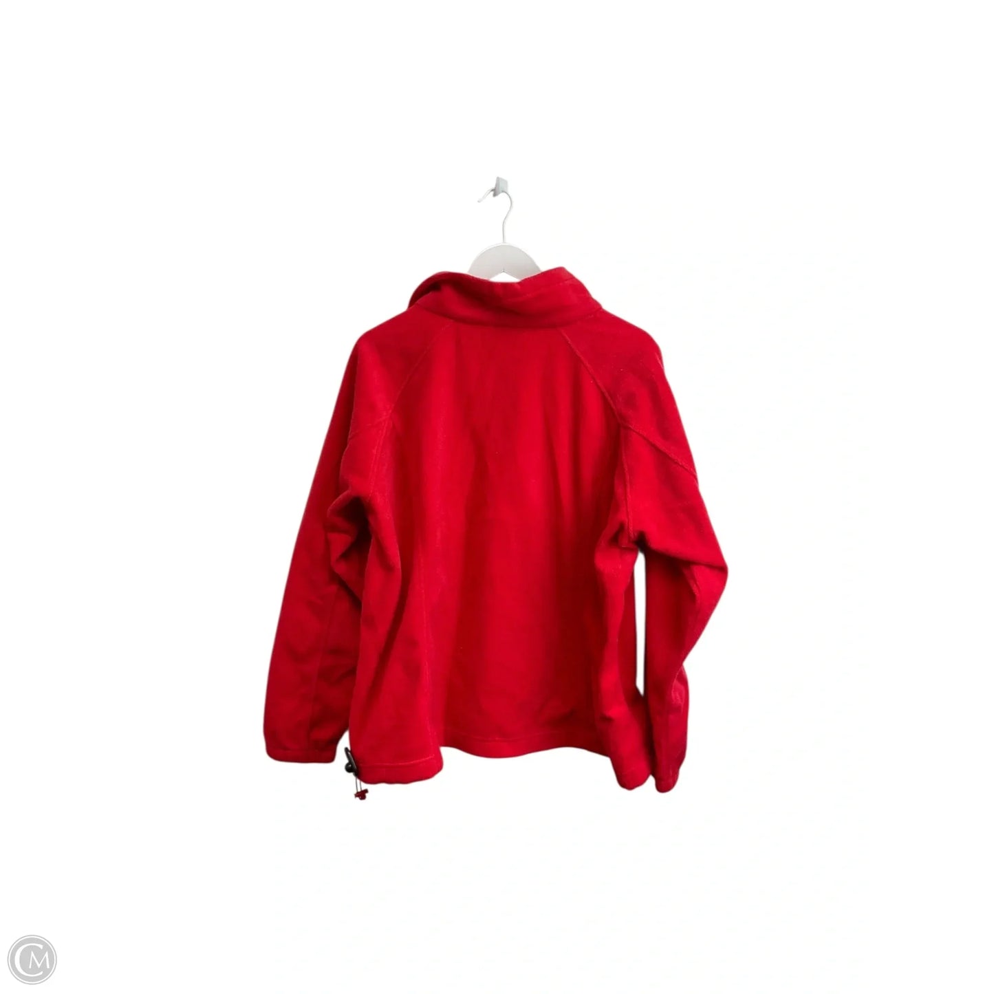 Jacket Fleece By Columbia In Red, Size: 2x