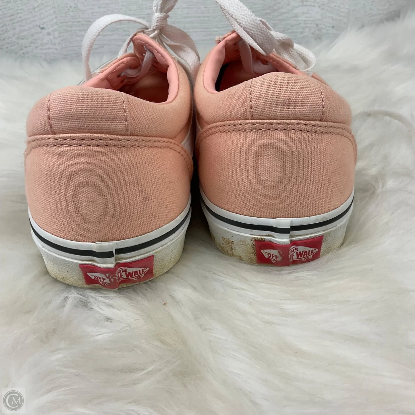 Shoes Sneakers By Vans In Orange, Size: 10