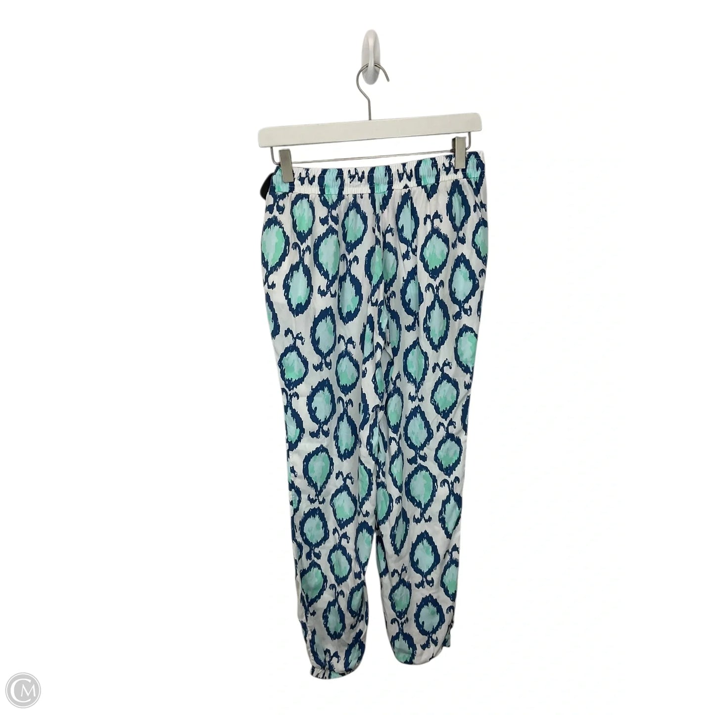 Pants Designer By Lilly Pulitzer In Blue & White, Size: Xs