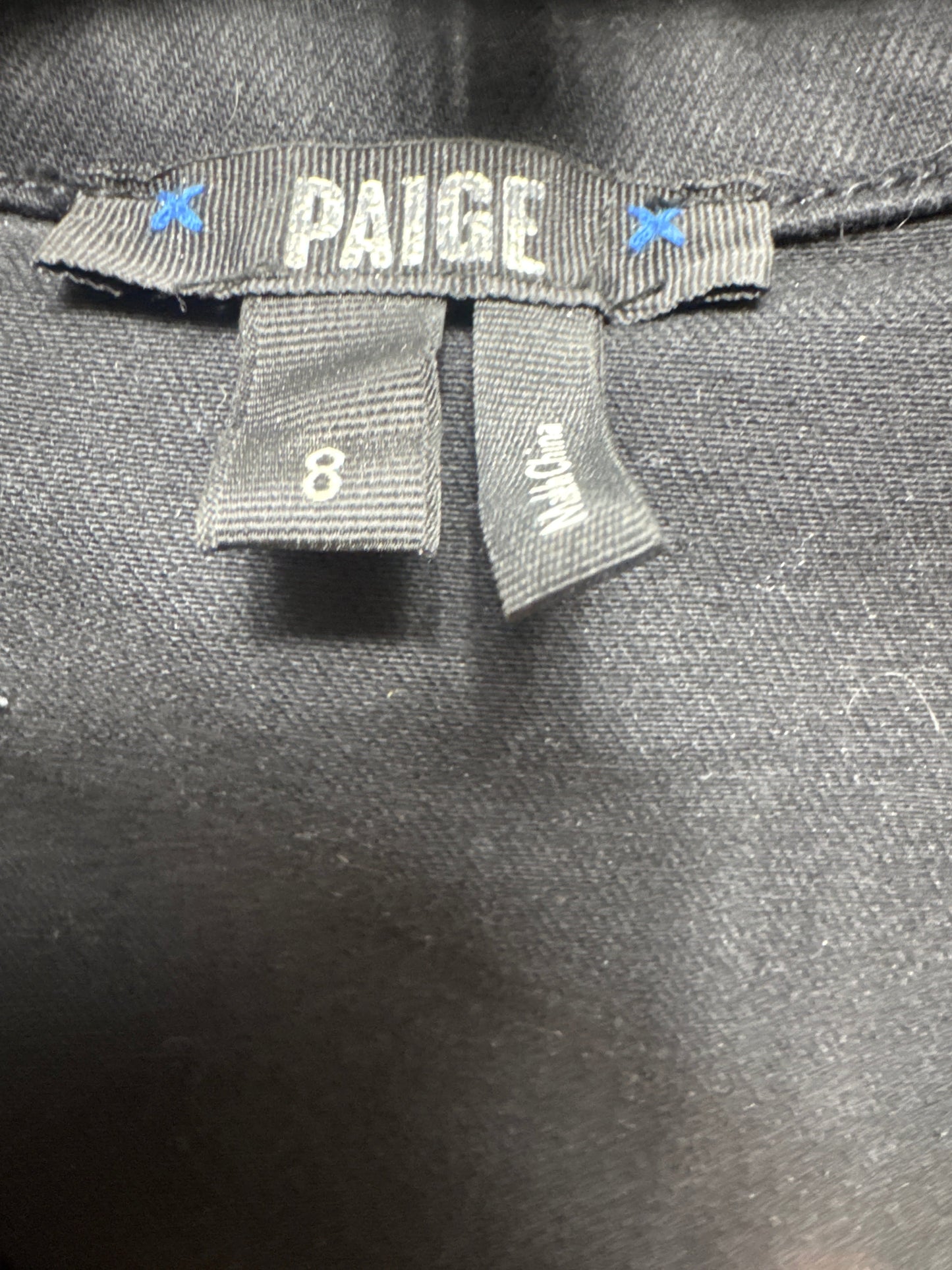 Jumpsuit By Paige In Black, Size: 8