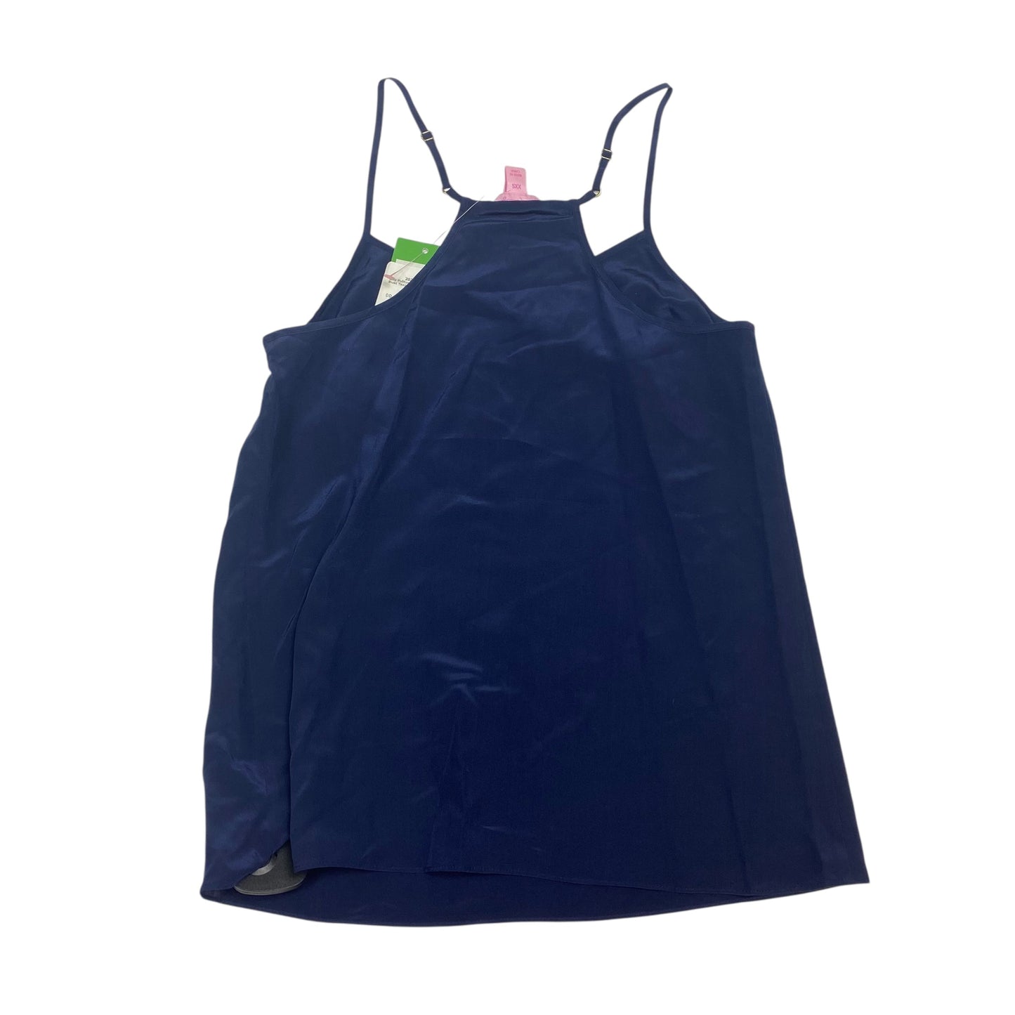 Top Sleeveless Designer By Lilly Pulitzer In Navy, Size:Xxs