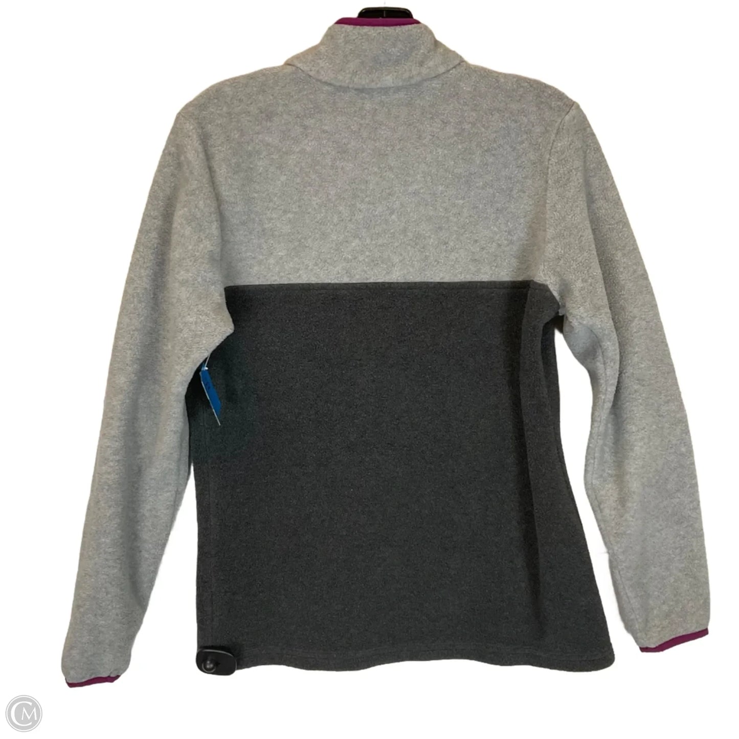 Jacket Fleece By Columbia In Grey, Size: M