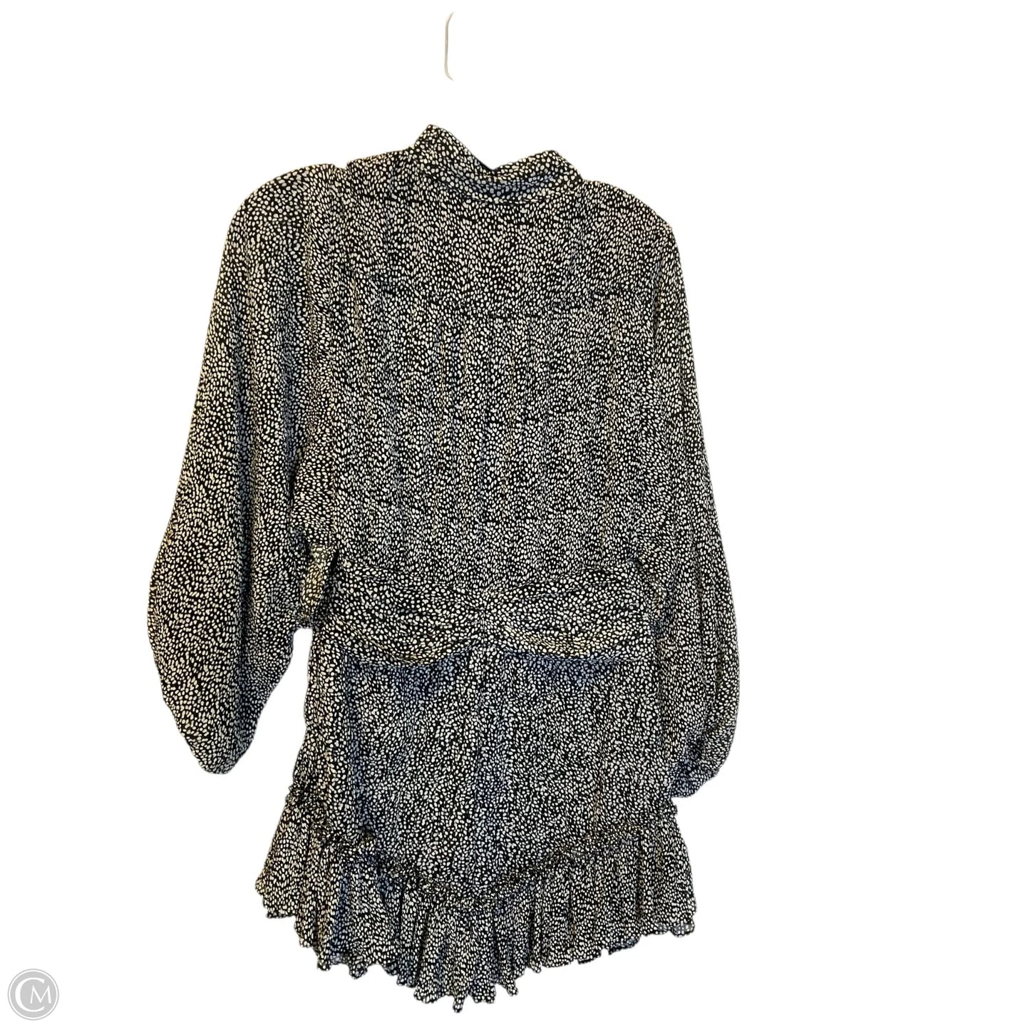 Dress Casual Short By By Together In Black & White, Size: S