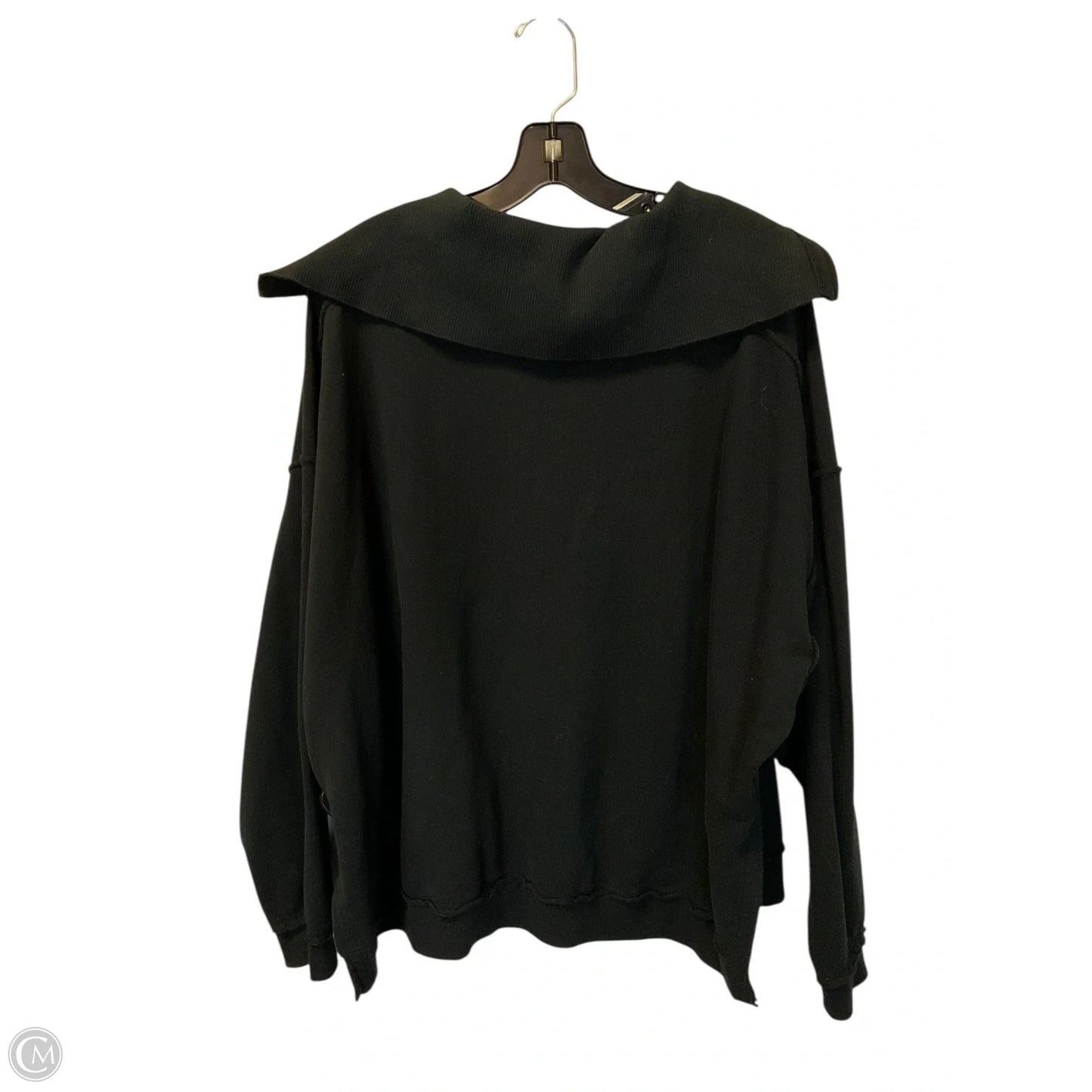 Sweatshirt Collar By Torrid In Black, Size: 2x