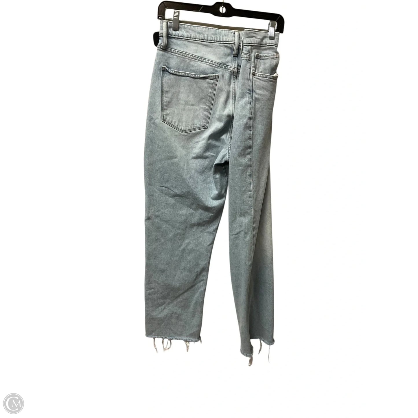 Jeans Straight By Lucky Brand In Blue Denim, Size: 14