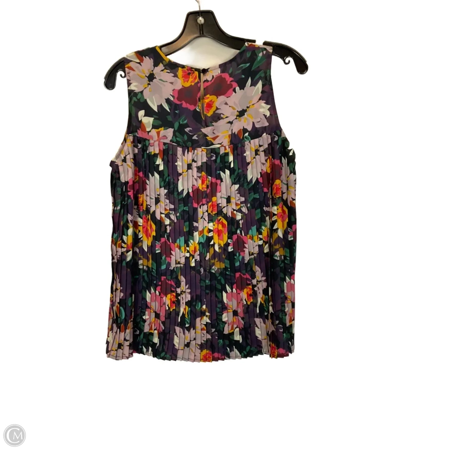Top Sleeveless By Jade In Floral Print, Size: M