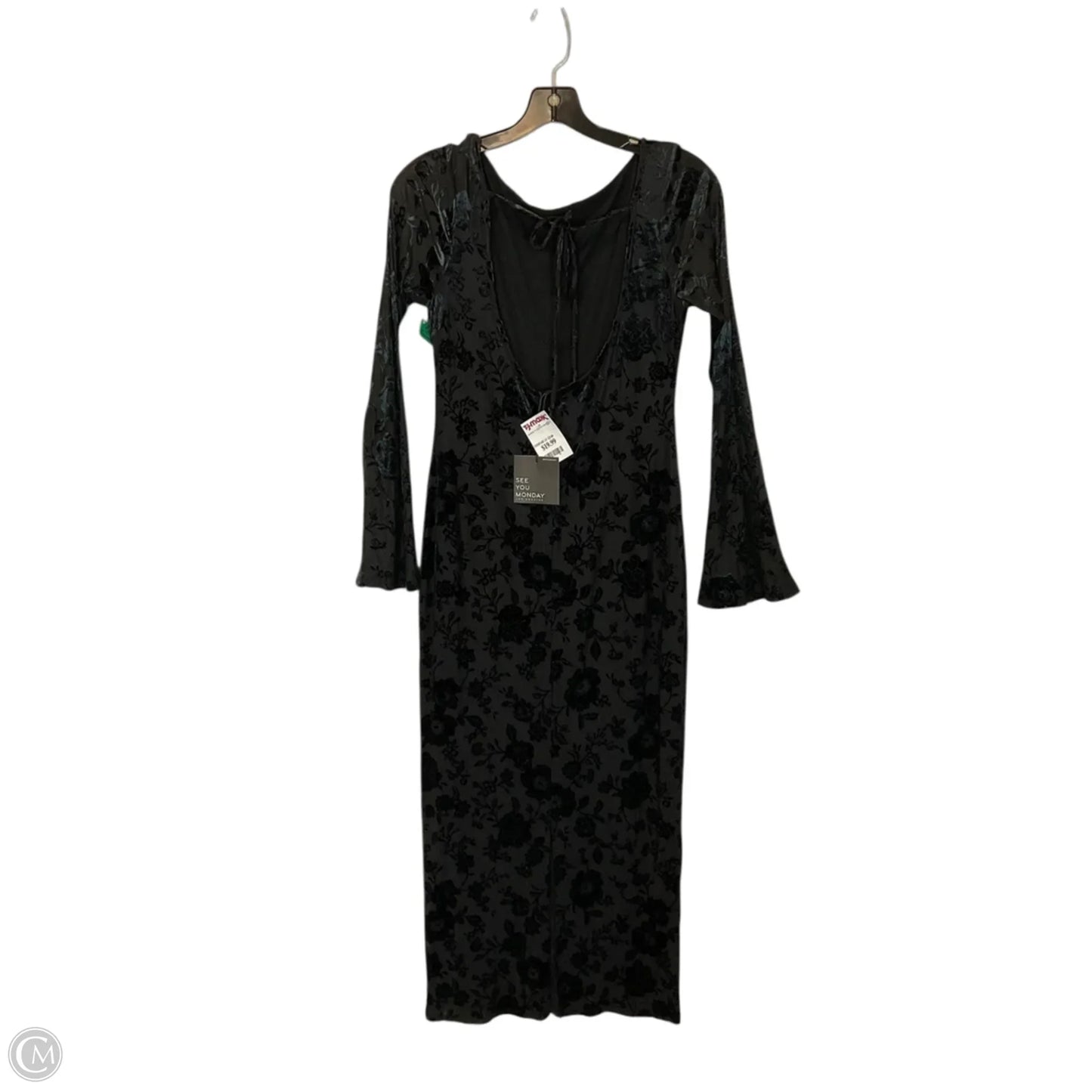 Dress Party Long By See You Monday In Black, Size: L