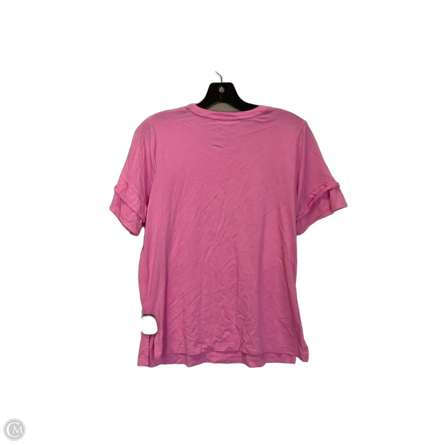 Top Short Sleeve By Michael By Michael Kors In Pink, Size: S