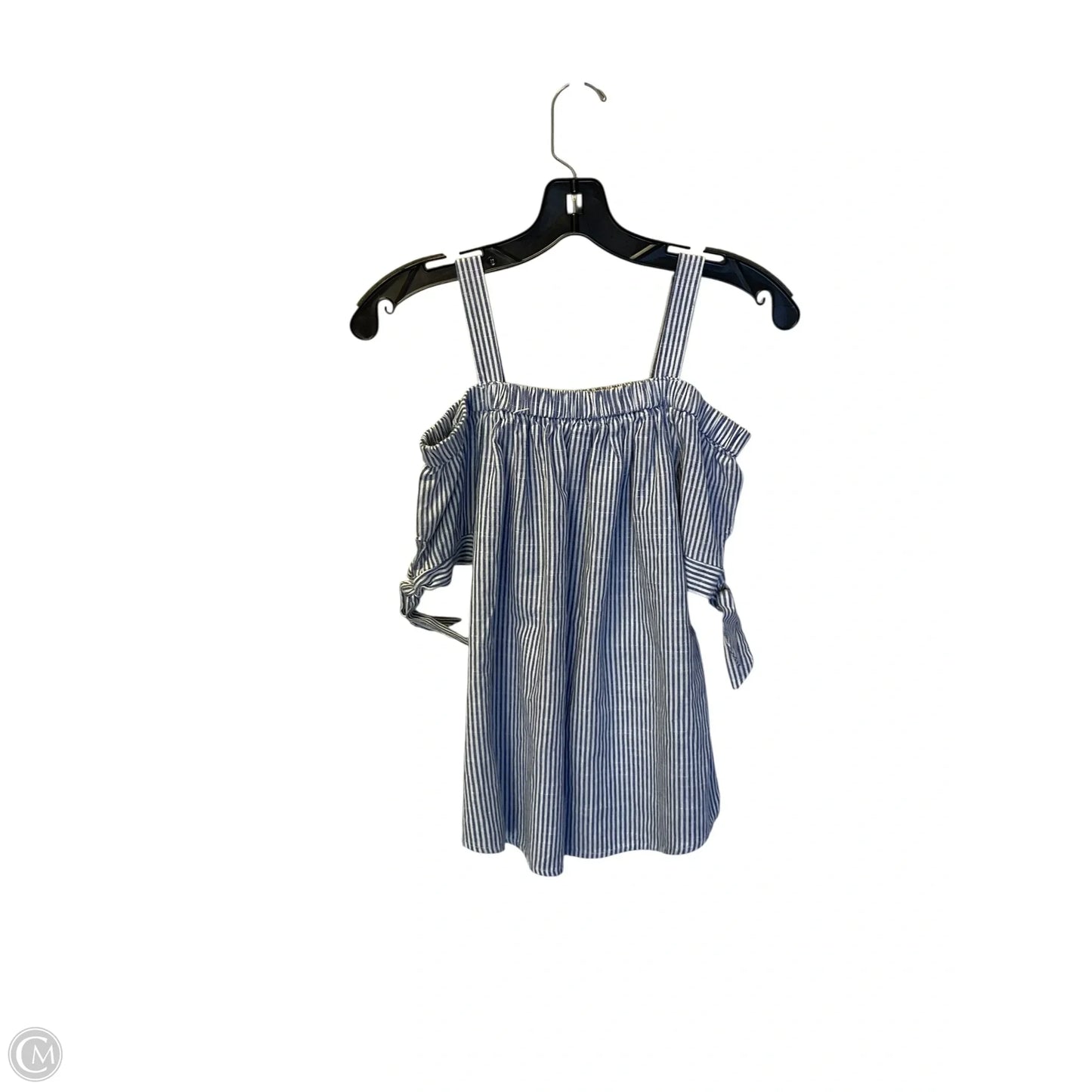 Top Short Sleeve By Sienna Sky In Striped Pattern, Size: Xs