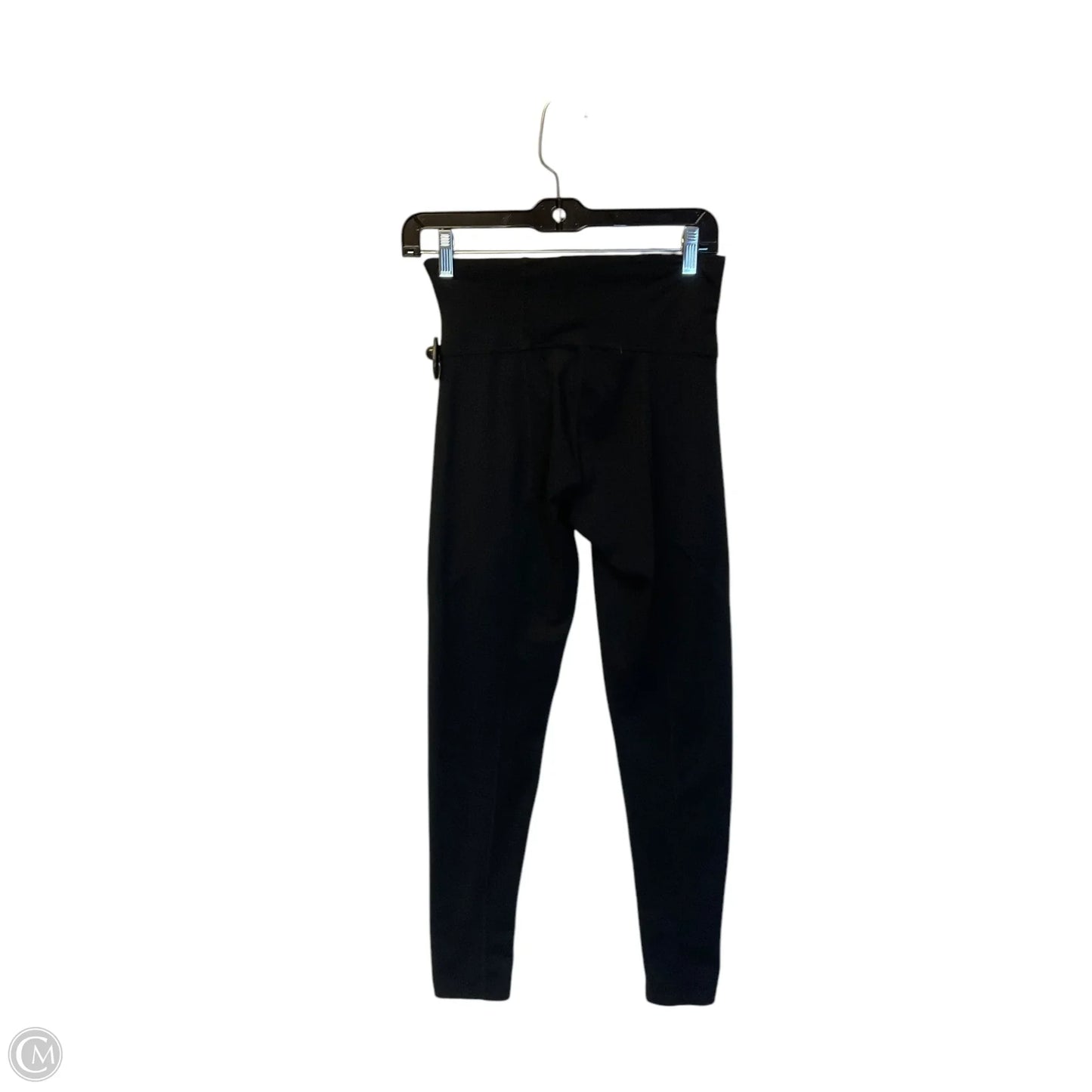 Athletic Leggings By Spanx In Black, Size: L