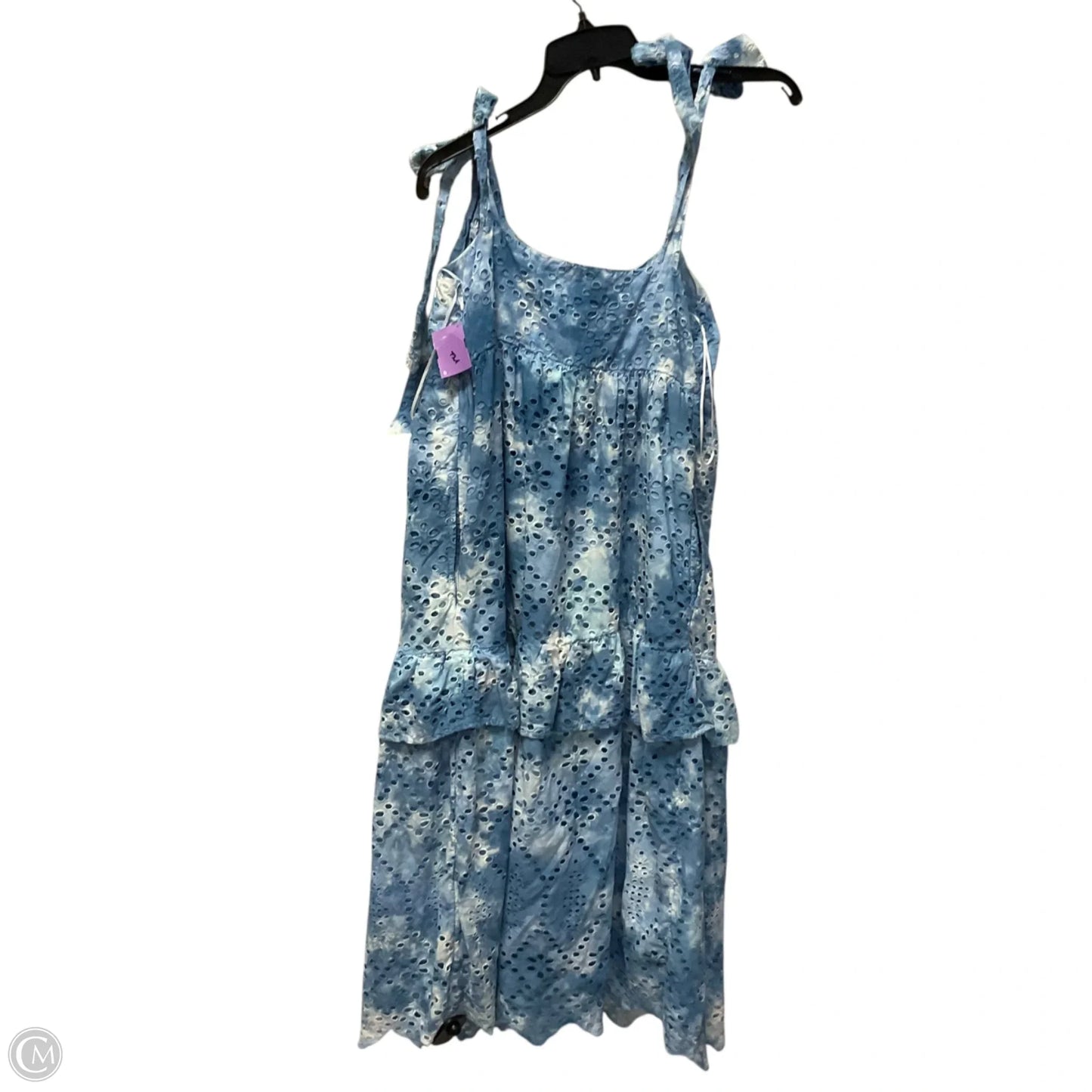 Dress Casual Short By Crown And Ivy In Blue, Size: 4