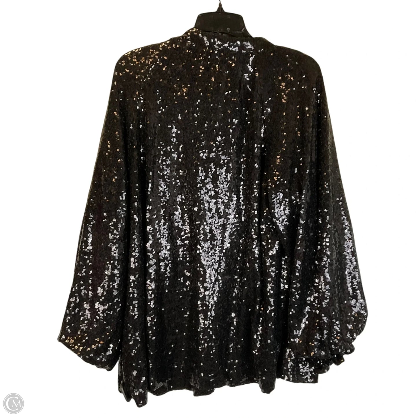 Top Long Sleeve By Crown And Ivy In Black, Size: 3x