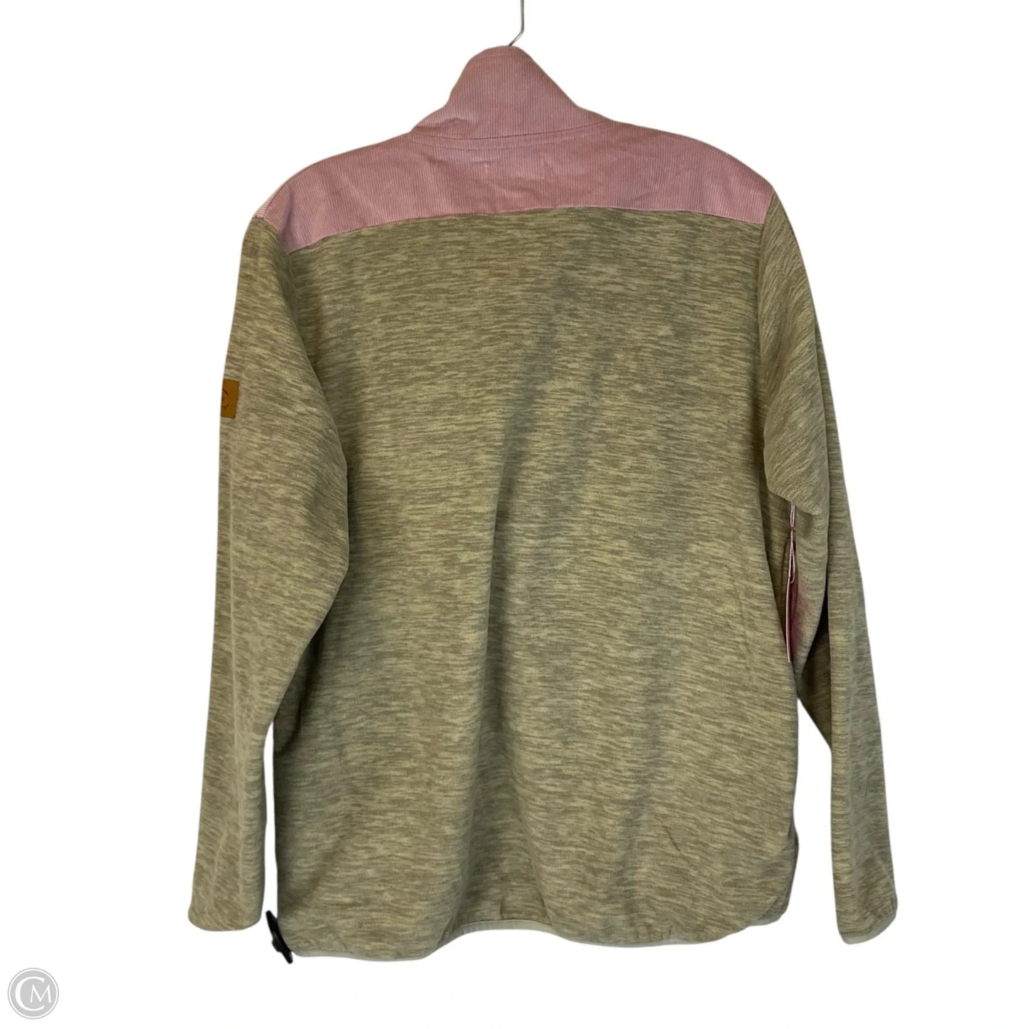 Sweatshirt Collar By Simply Southern In Pink, Size: L