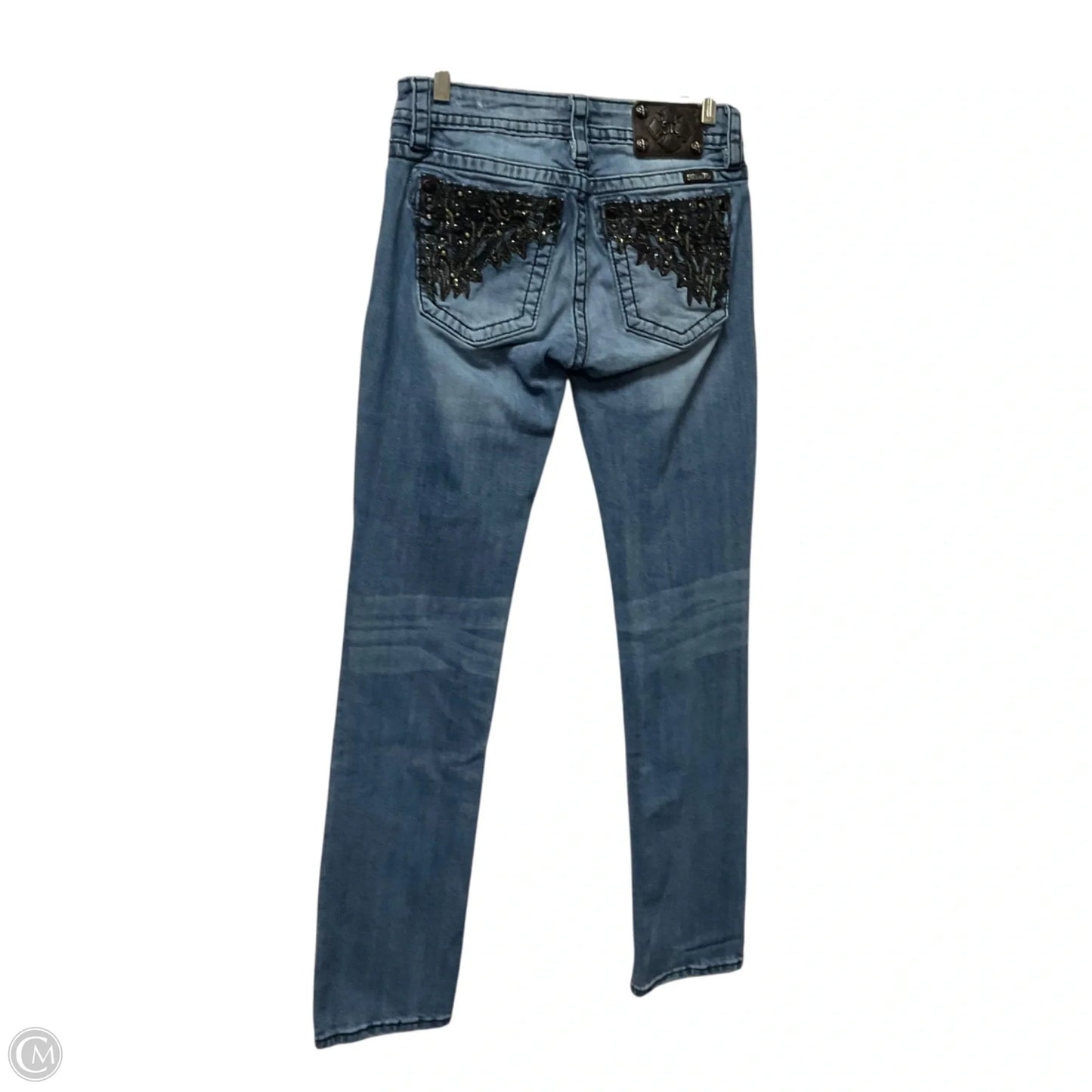 Jeans Skinny By Miss Me In Blue Denim, Size: 6