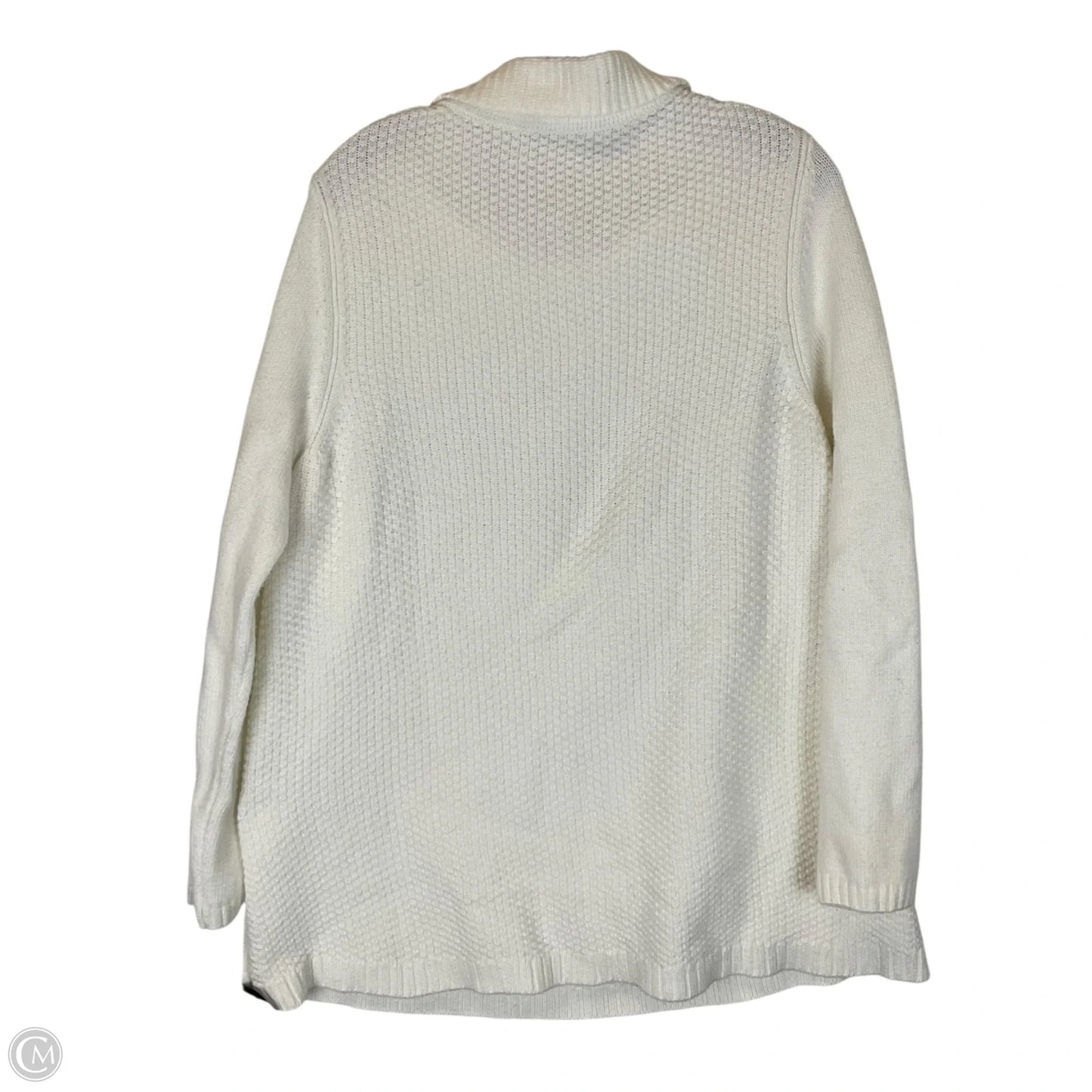 Sweater By Talbots In White, Size: Xl