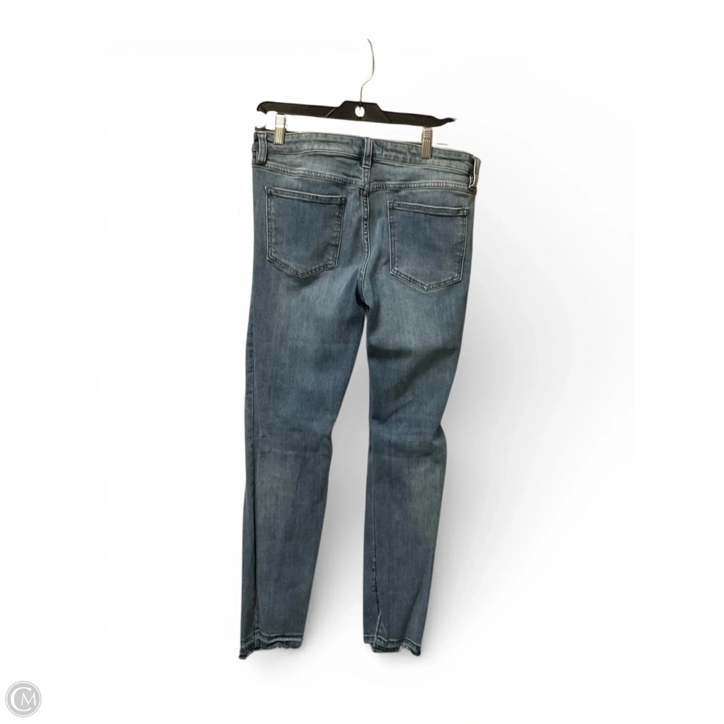 Jeans Skinny By Free People In Blue Denim, Size: 8