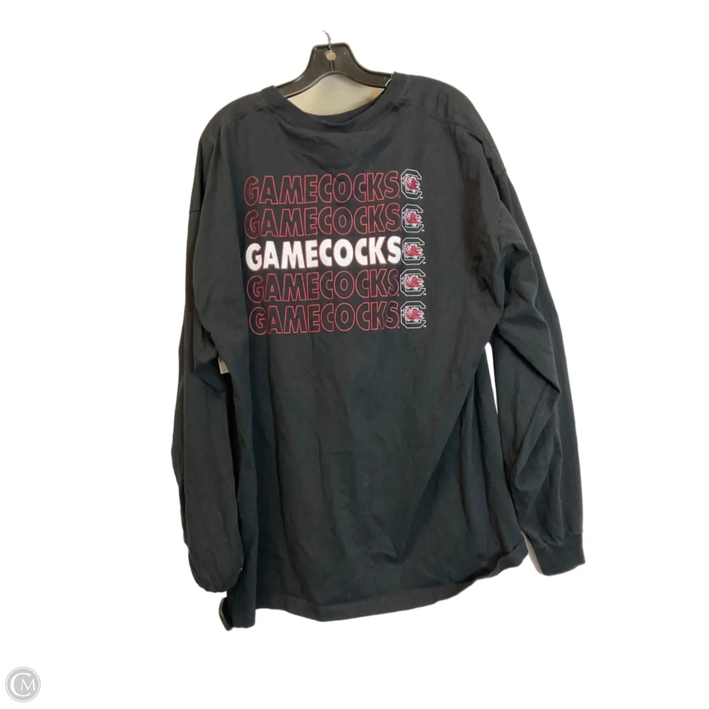 Top Long Sleeve Basic By Champion In Black, Size: 2x