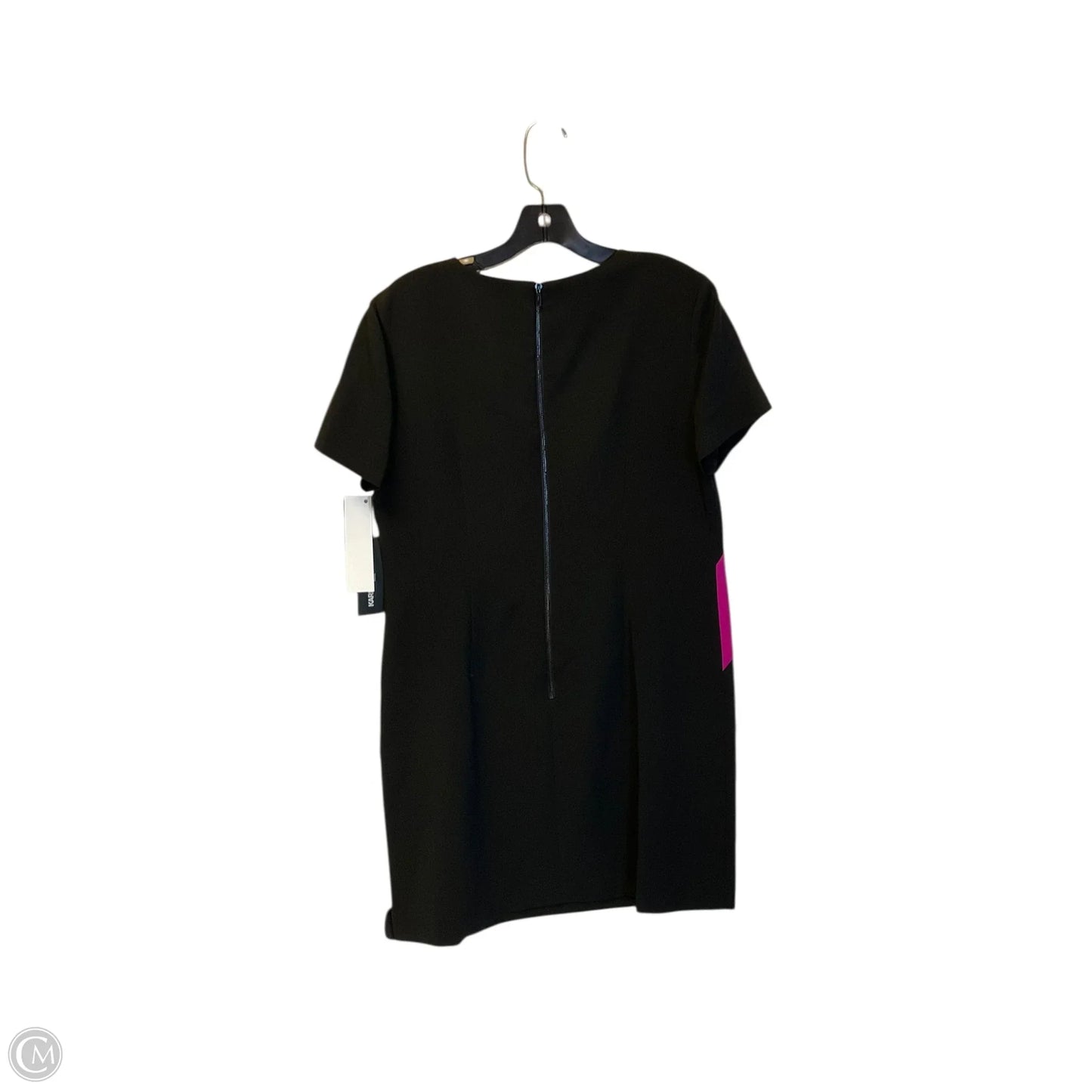 Dress Designer By Karl Lagerfeld In Black, Size: 12