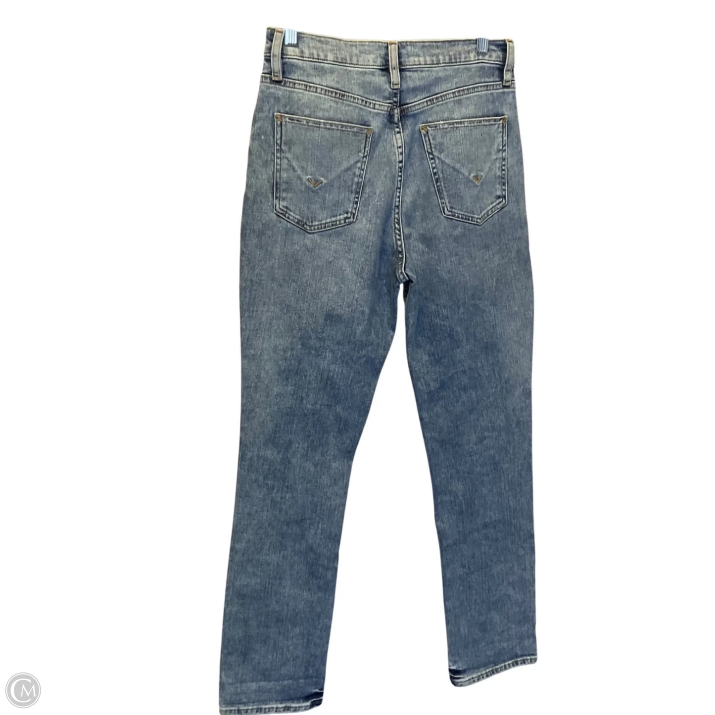 Jeans Straight By Hudson In Blue Denim, Size: 4
