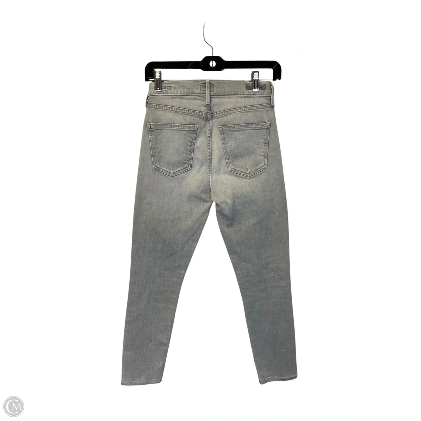 Jeans Skinny By Citizens Of Humanity In Grey Denim, Size: 2