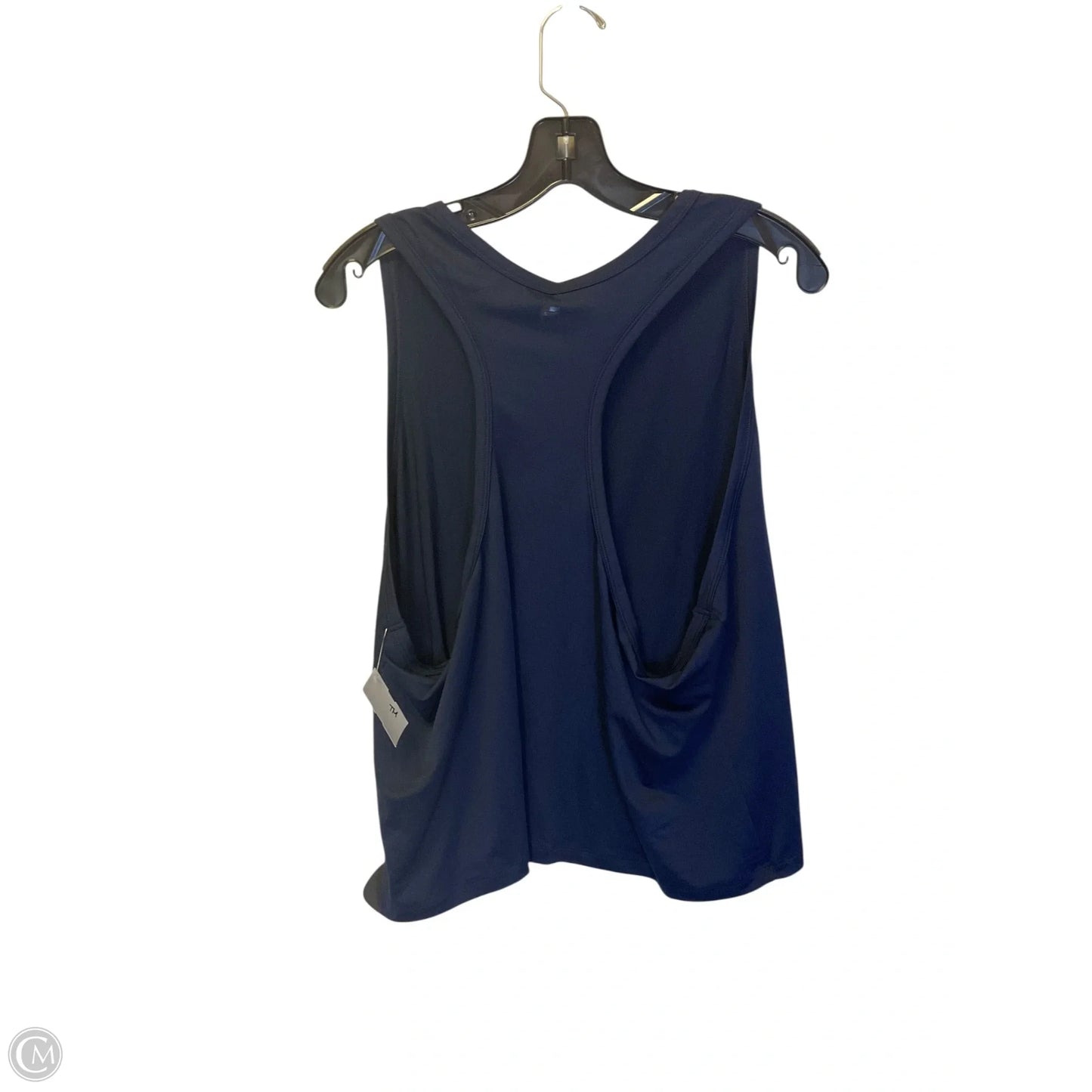Athletic Tank Top By Fabletics In Navy, Size: 2x