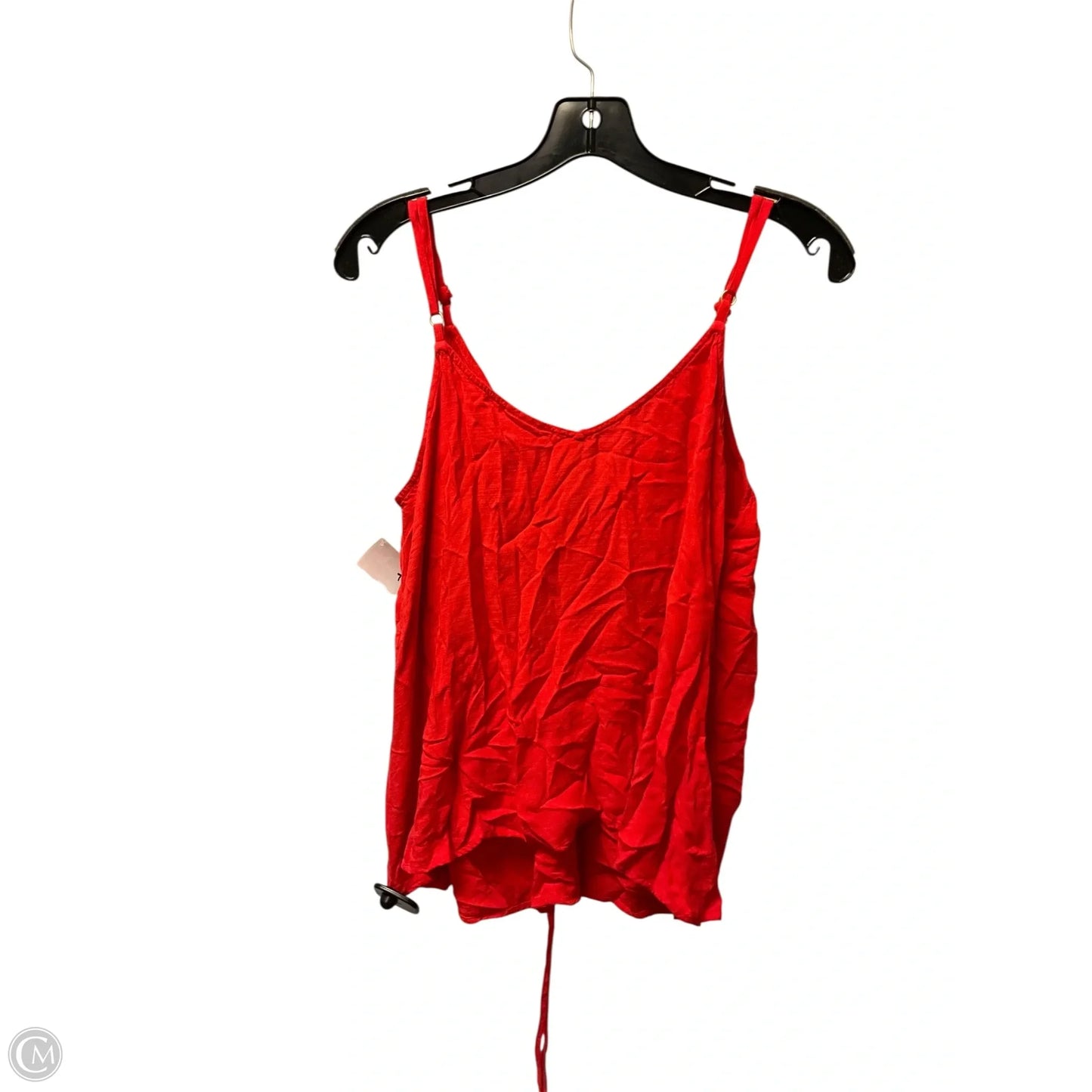 Top Sleeveless Basic By Ava & Viv In Orange, Size: Xlarge