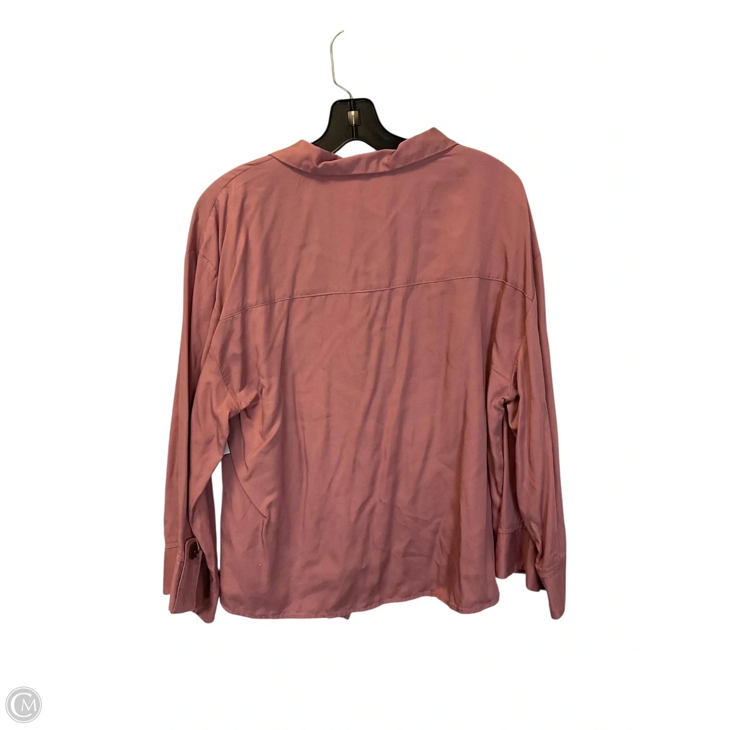 Top Long Sleeve By Marc New York In Pink, Size: M