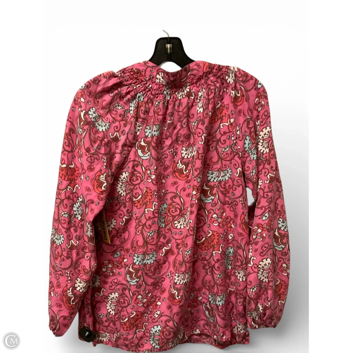 Top Long Sleeve Designer By Lilly Pulitzer In Pink, Size: S