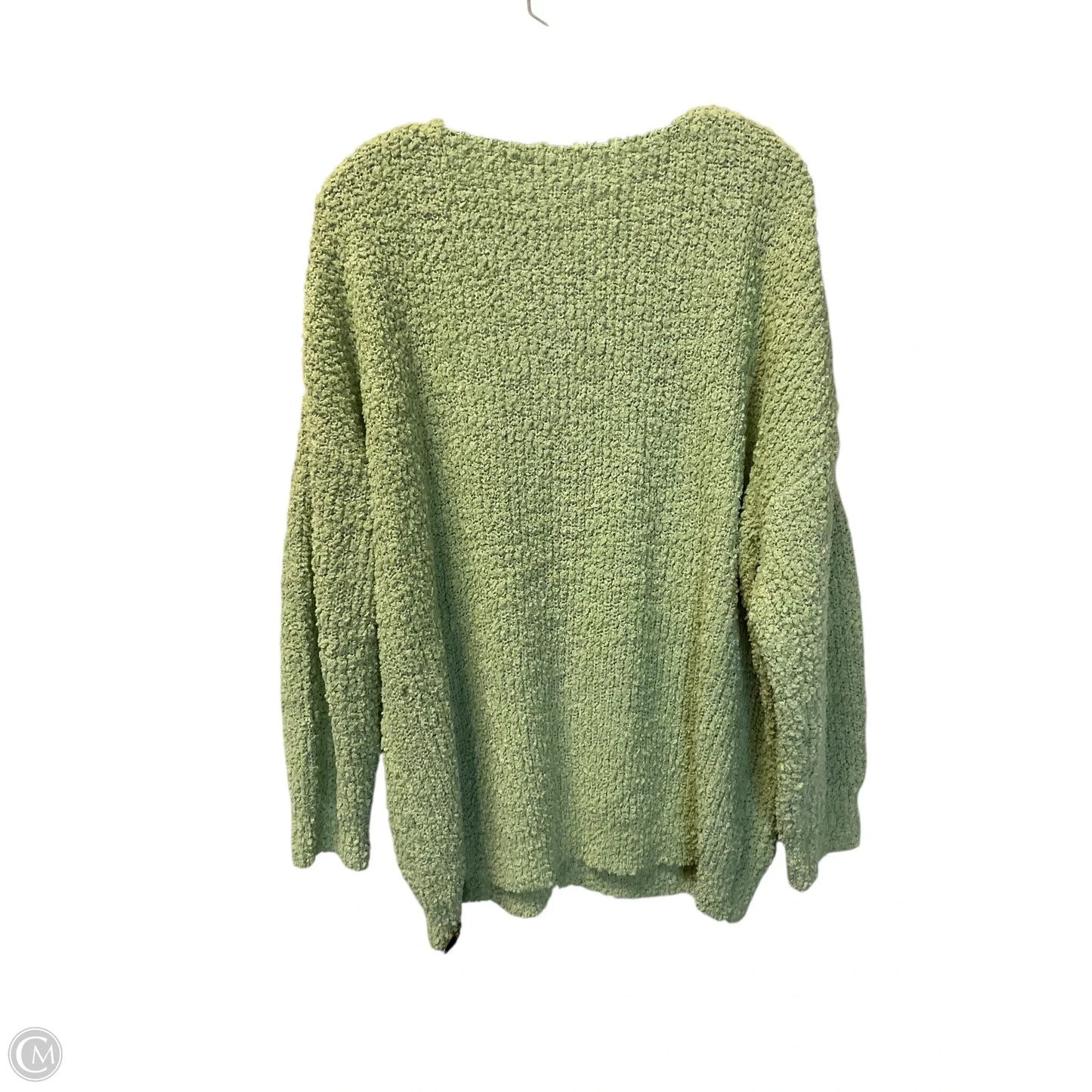 Sweater By Andree By Unit In Green, Size: 2x