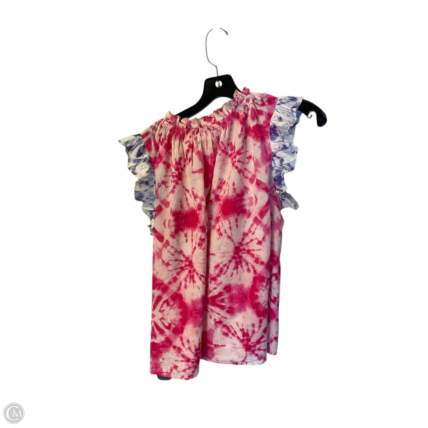 Top Sleeveless By Adrianna Papell In Tan, Size: S