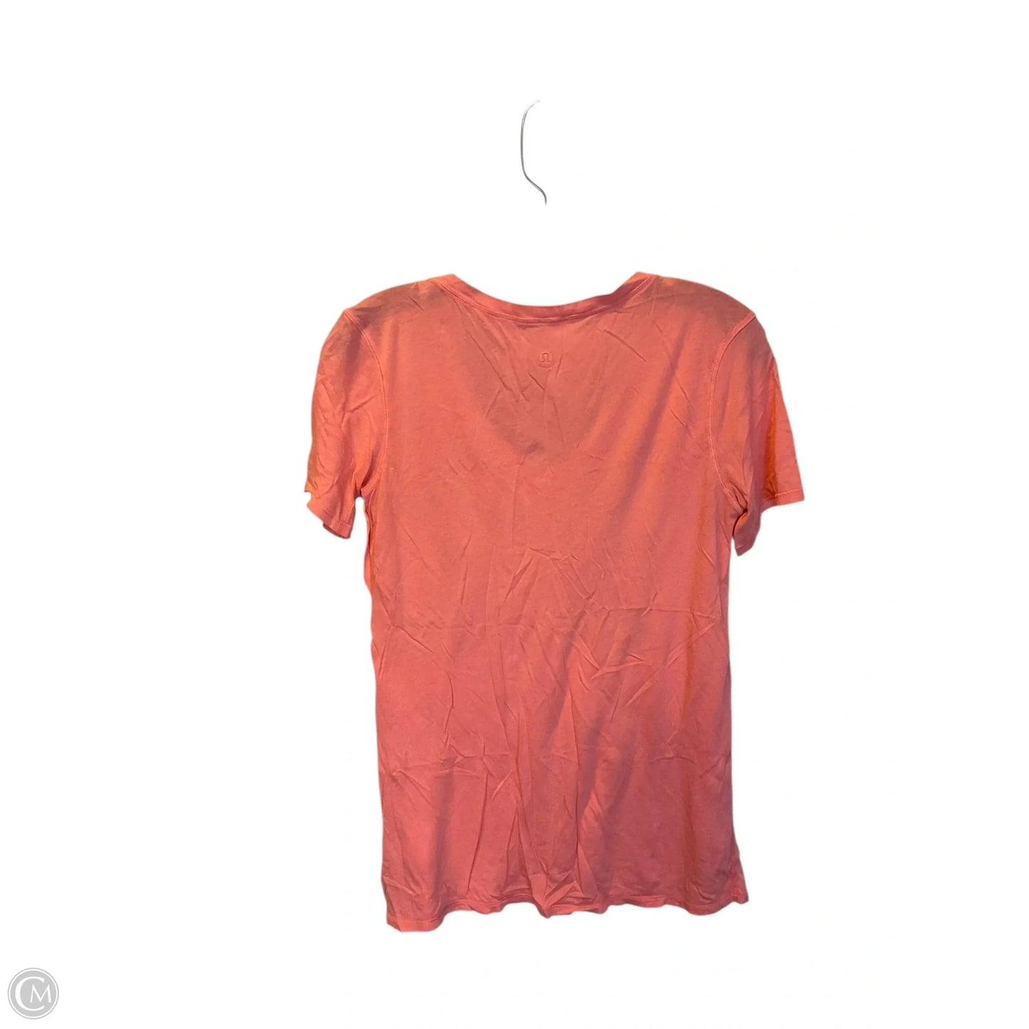 Athletic Top Short Sleeve By Lululemon In Pink
