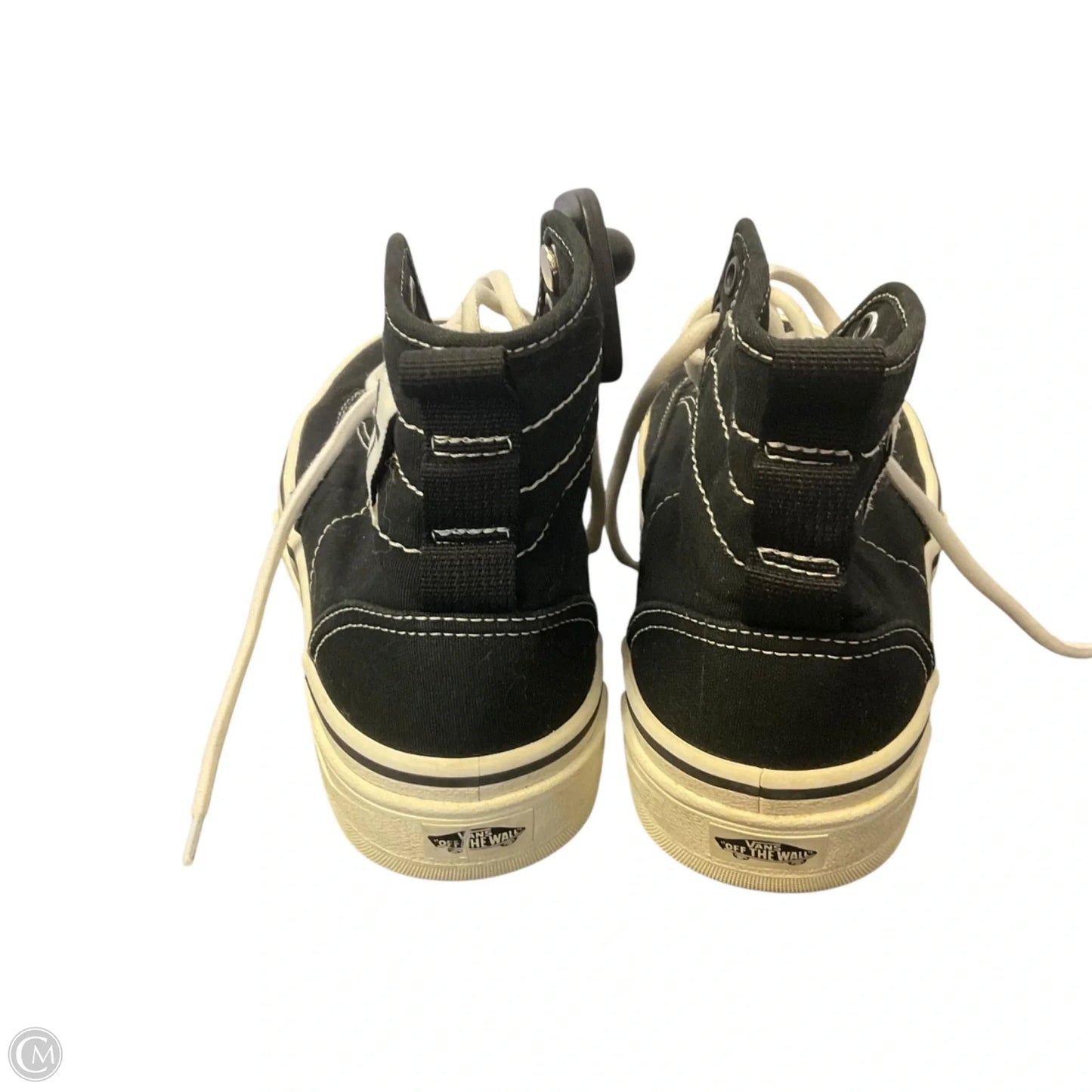 Shoes Sneakers By Vans In Black, Size: 6.5