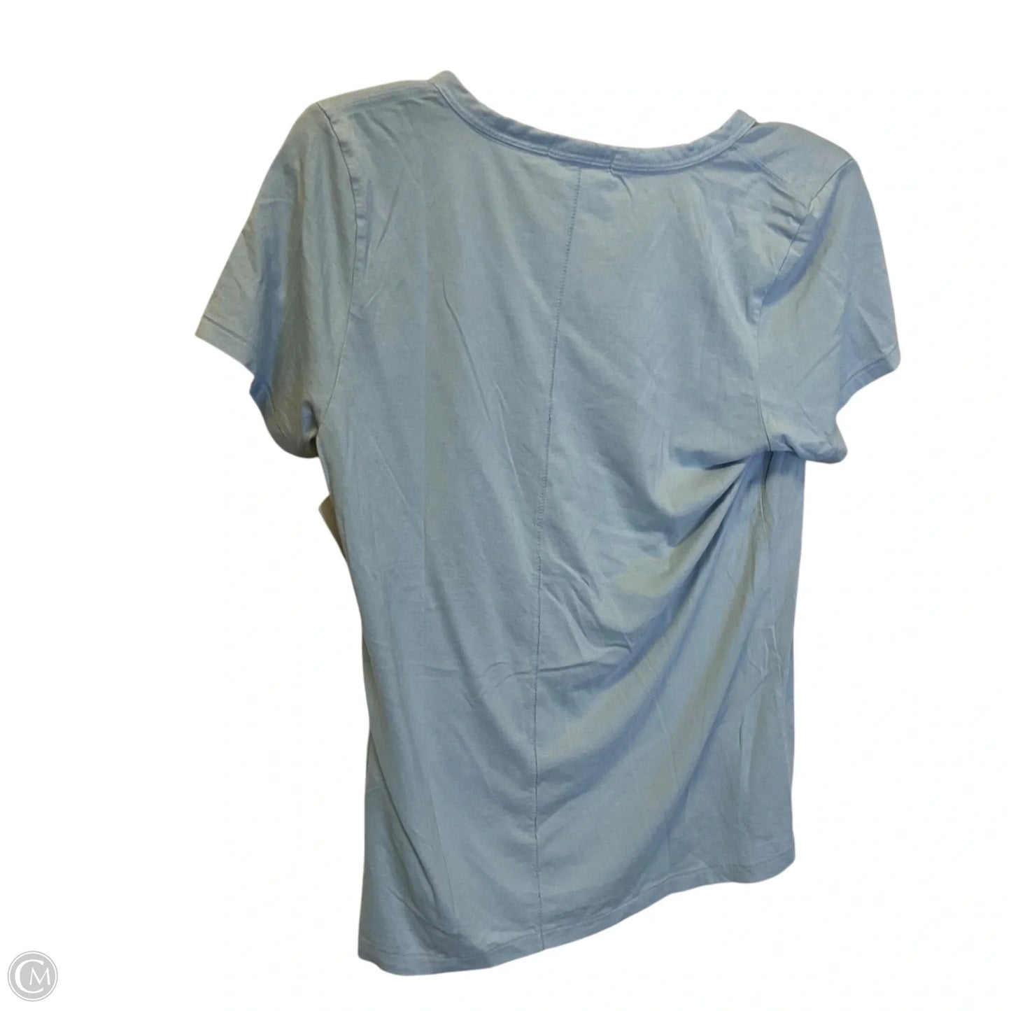 Top Short Sleeve Basic By Rag And Bone In Blue, Size: L