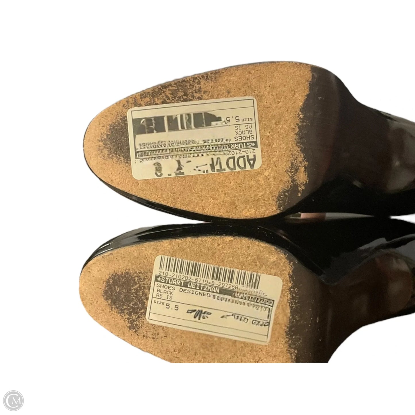 Shoes Designer By Stuart Weitzman In Black, Size: 5.5