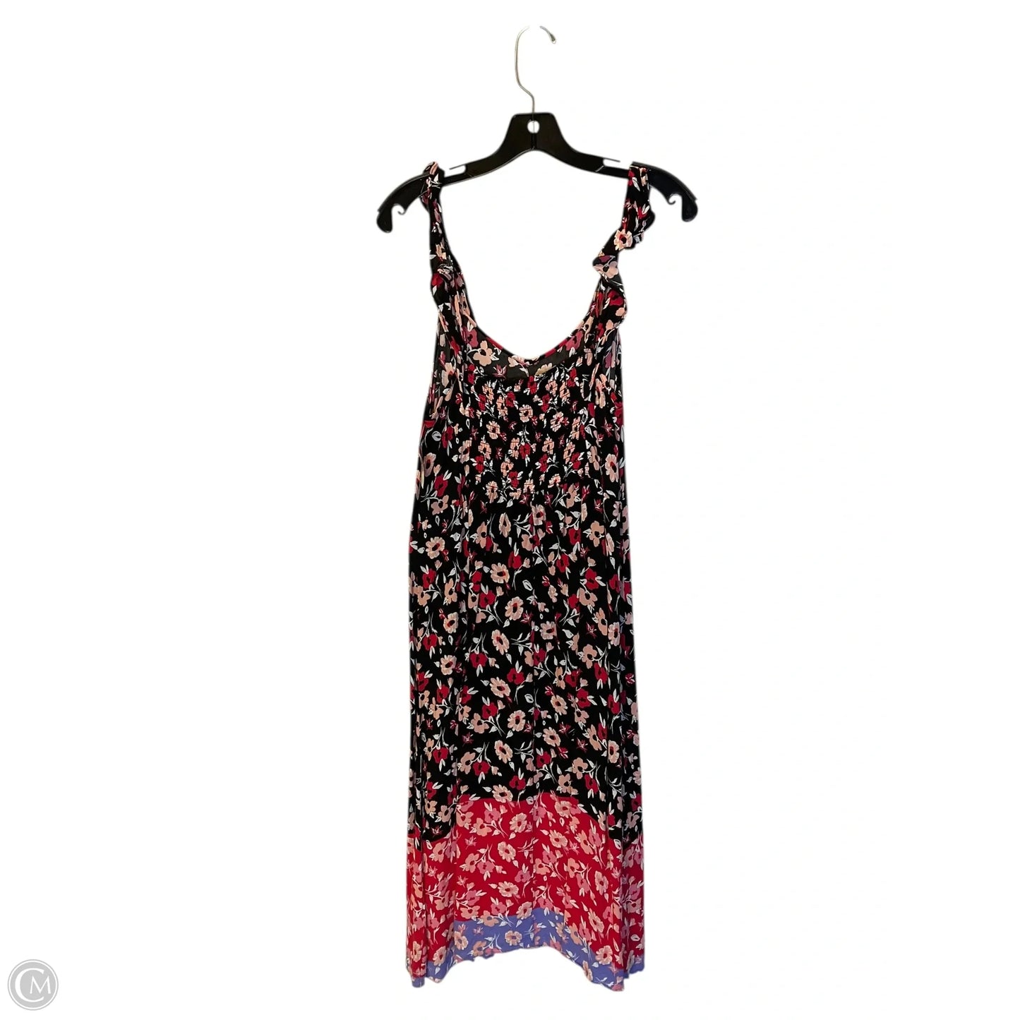 Dress Casual Maxi By Express In Pink, Size: L