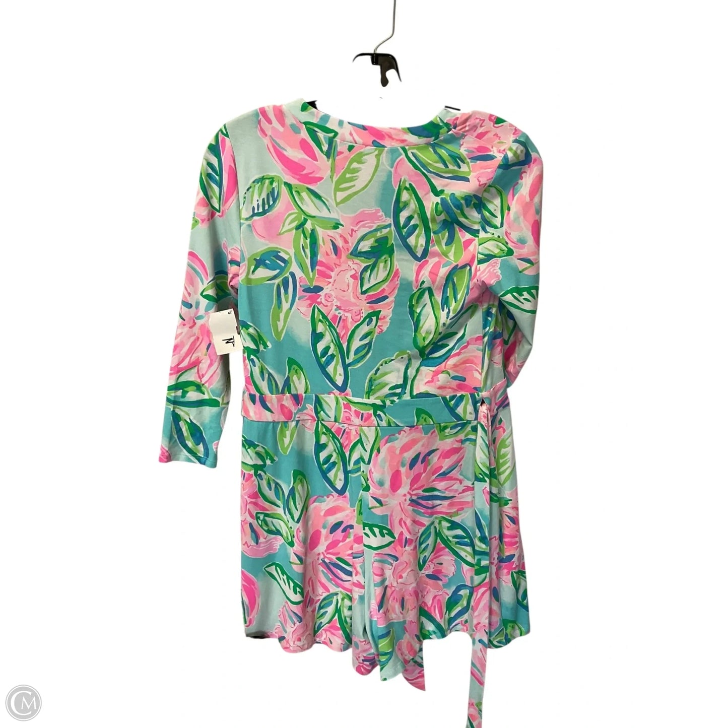 Romper Designer By Lilly Pulitzer In Blue & Green, Size: Xs