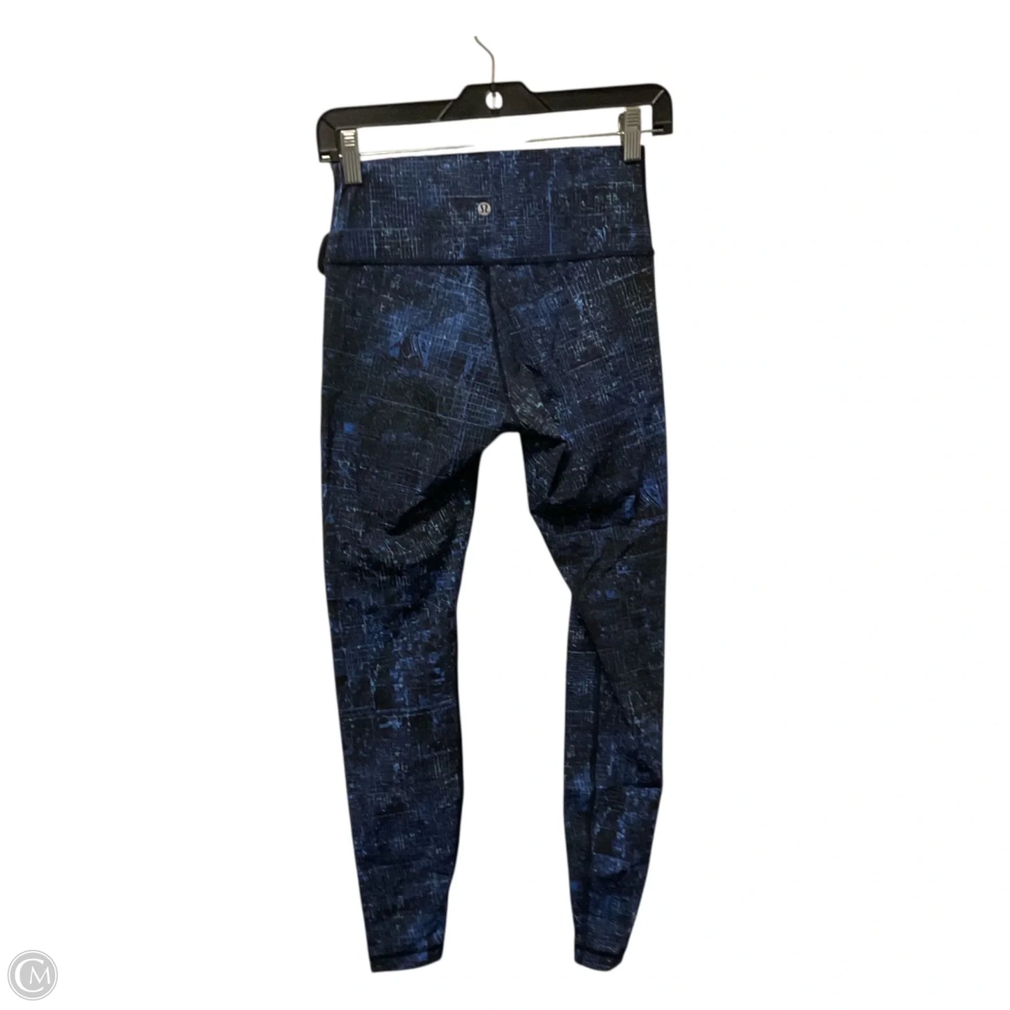 Athletic Leggings By Lululemon In Blue, Size: 6