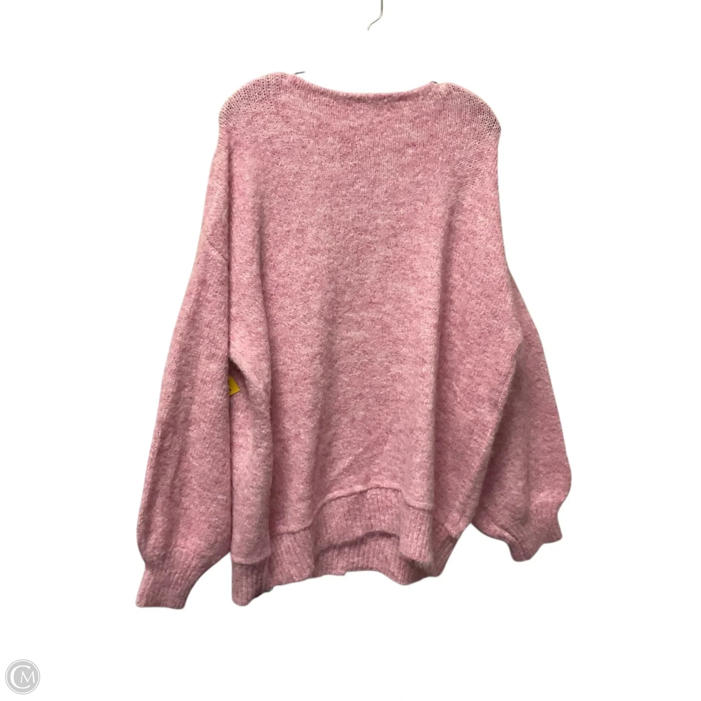 Sweater By Chicsoul In Pink, Size: 1x