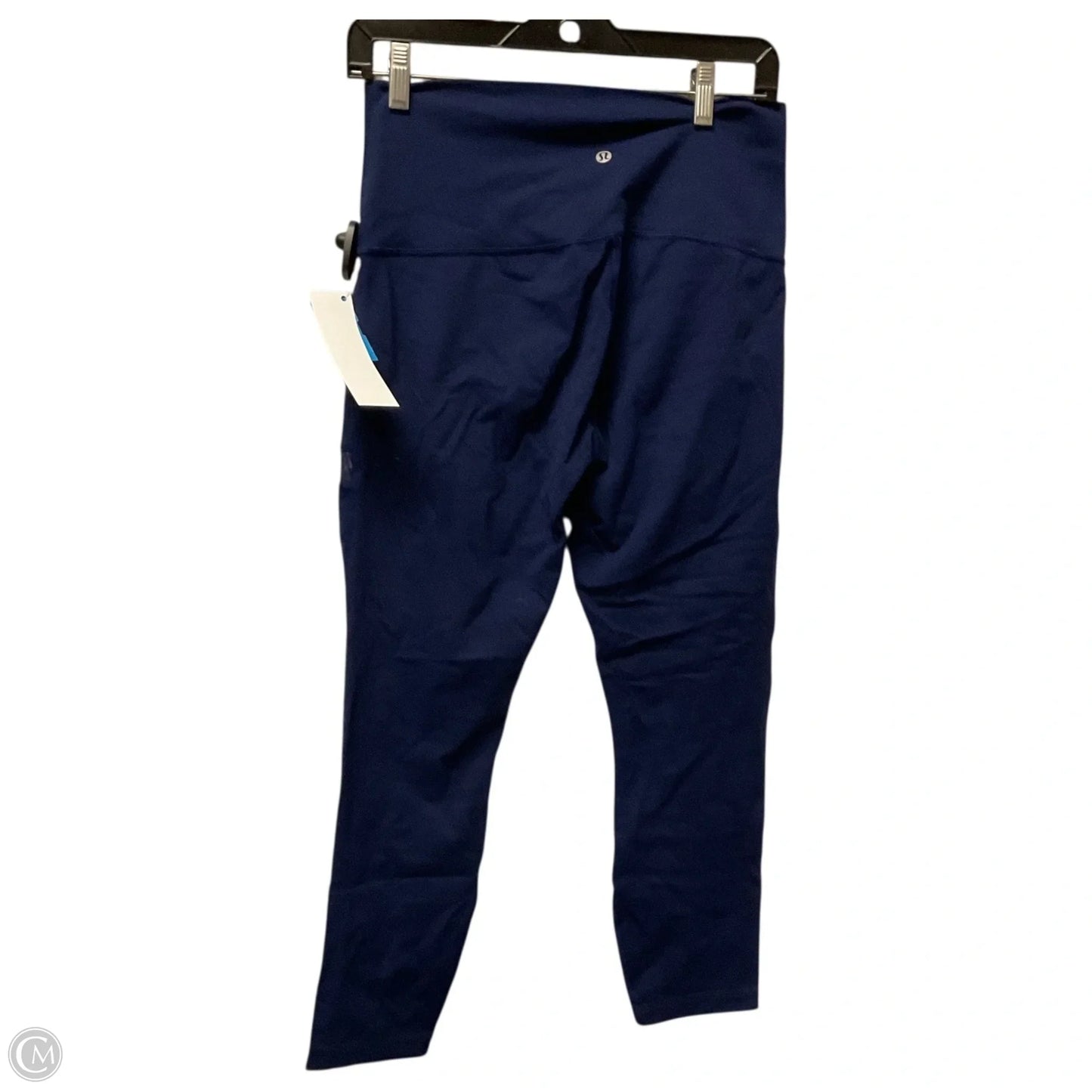 Athletic Leggings By Lululemon In Blue, Size: 8