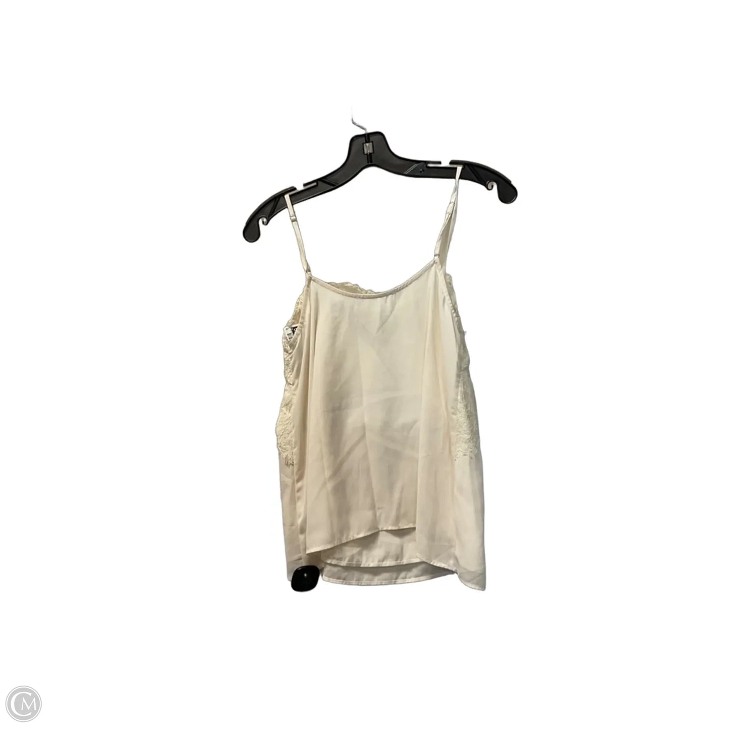 Top Sleeveless By All In Favor In Cream, Size: Xs