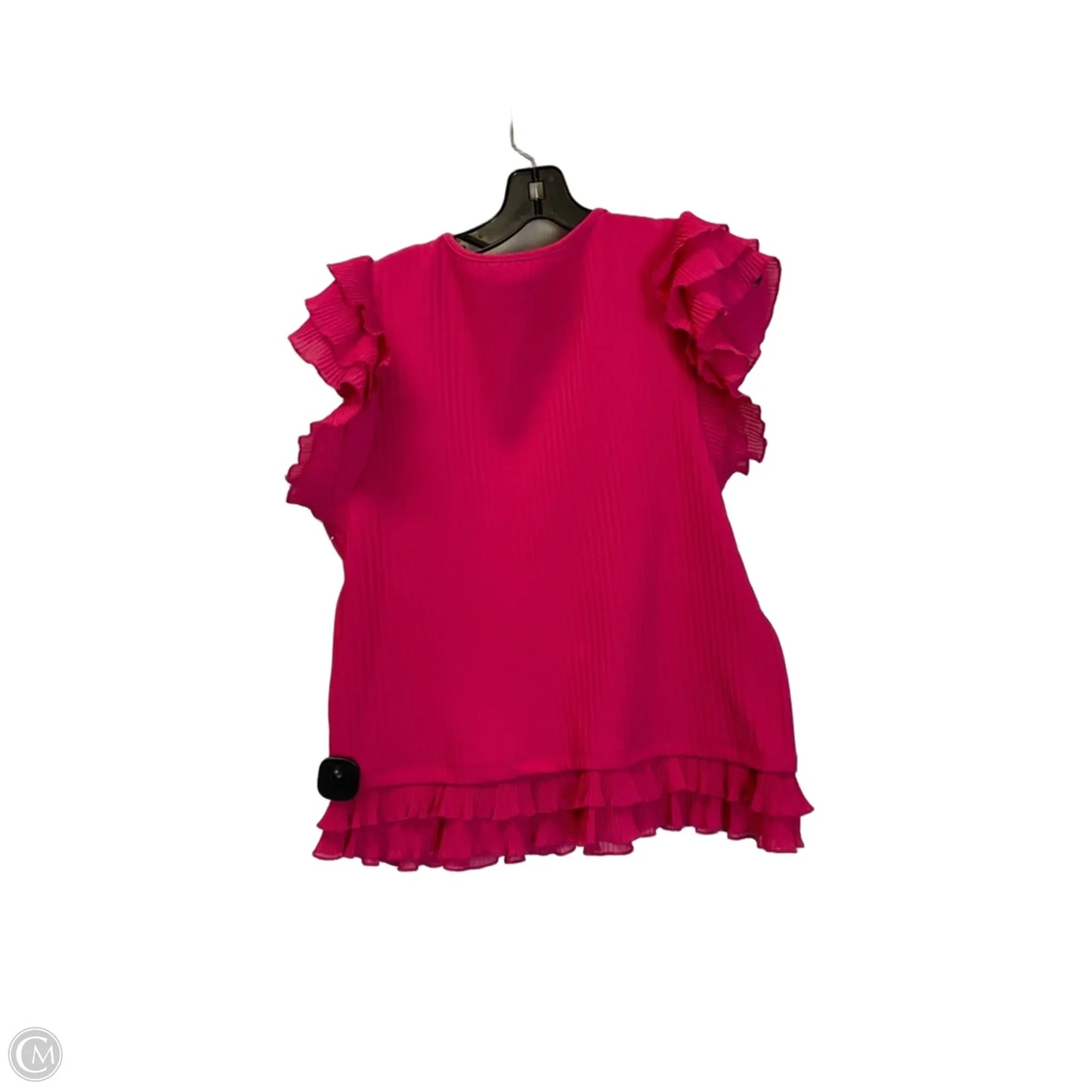 Top Short Sleeve By Marc New York In Pink, Size: L