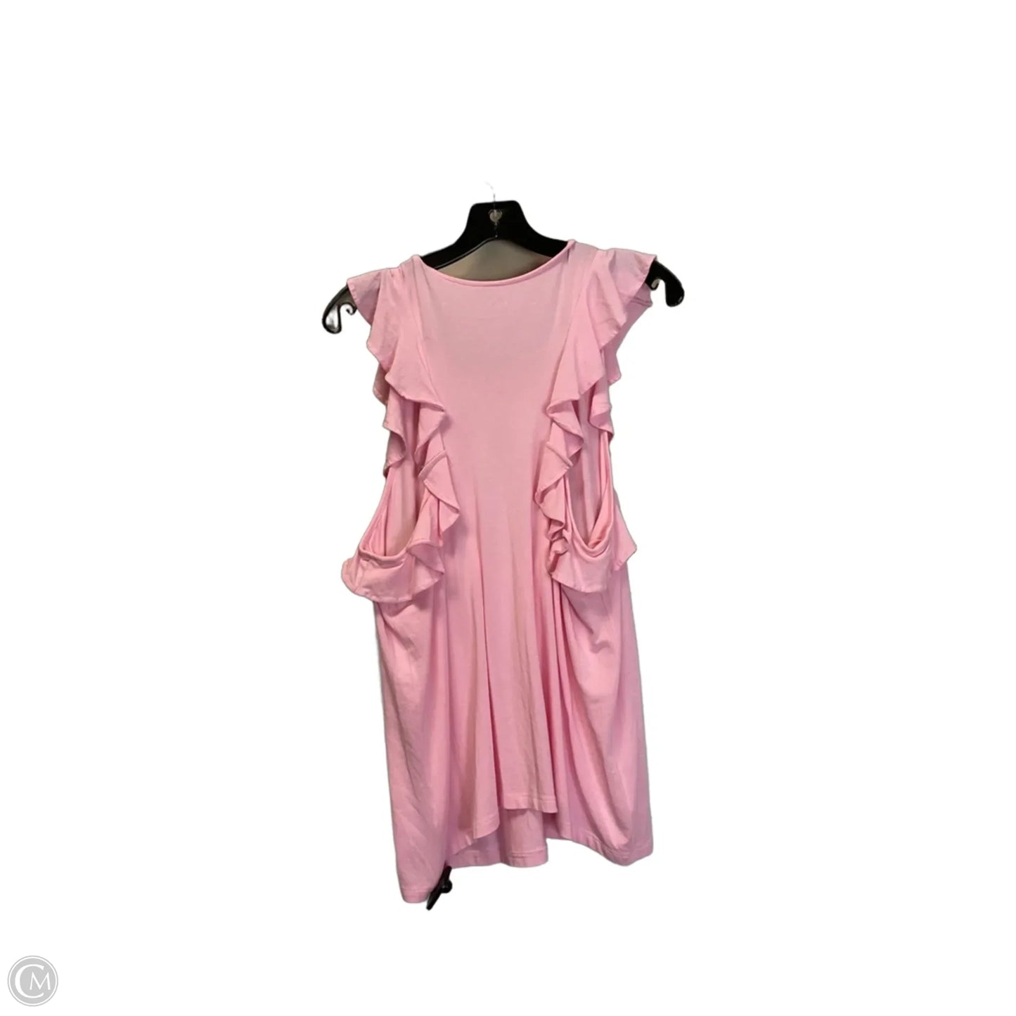Top Sleeveless Designer By Lilly Pulitzer In Pink, Size: Xl