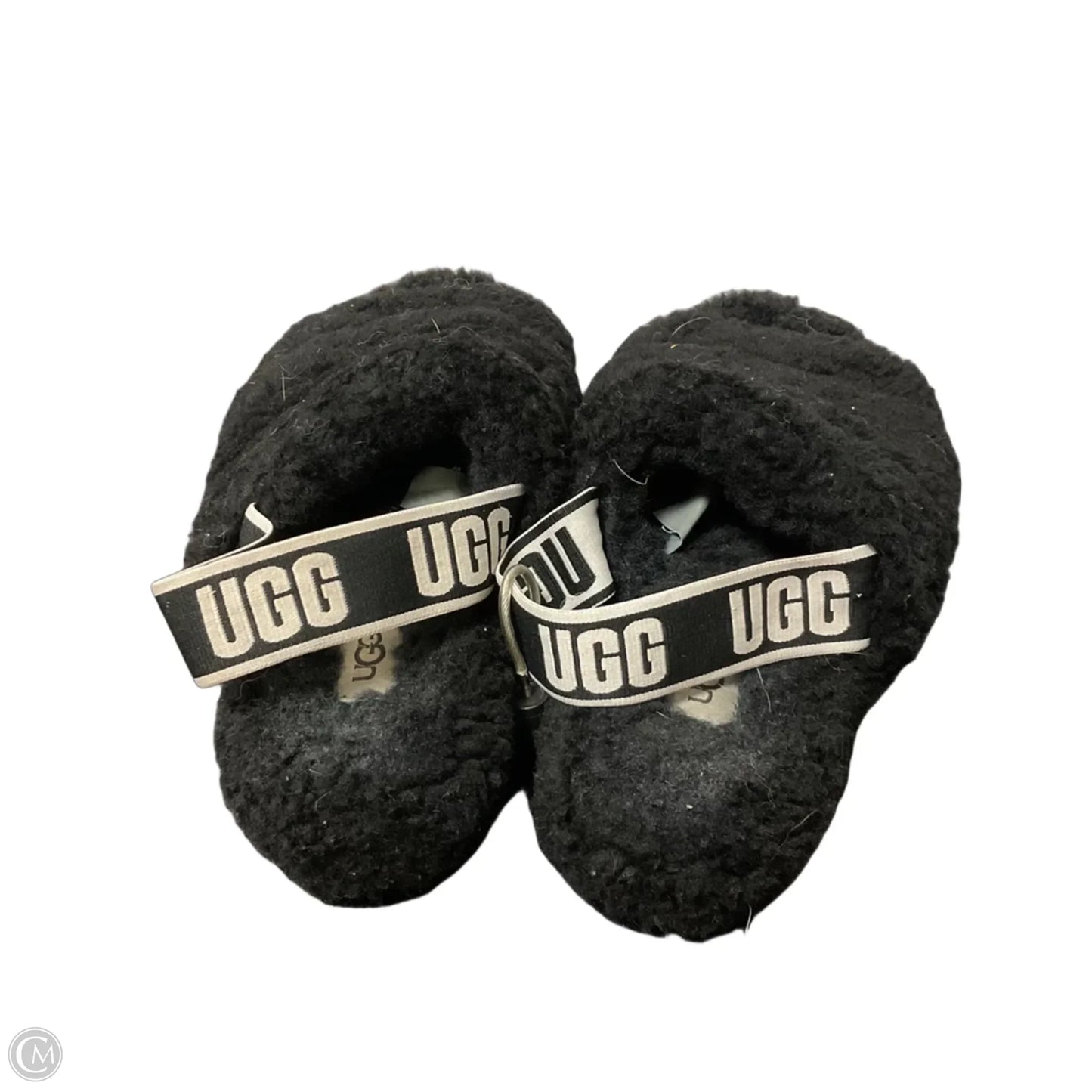 Sandals Designer By Ugg In Black, Size: 8