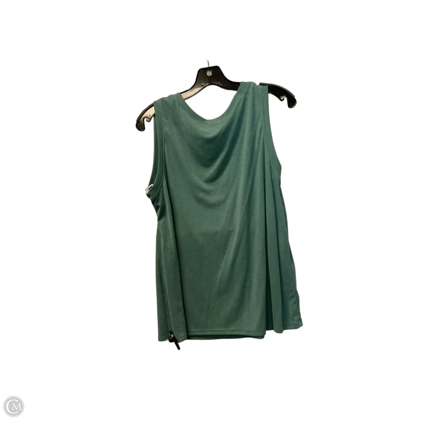Top Sleeveless By Green Envelope In Green, Size: L