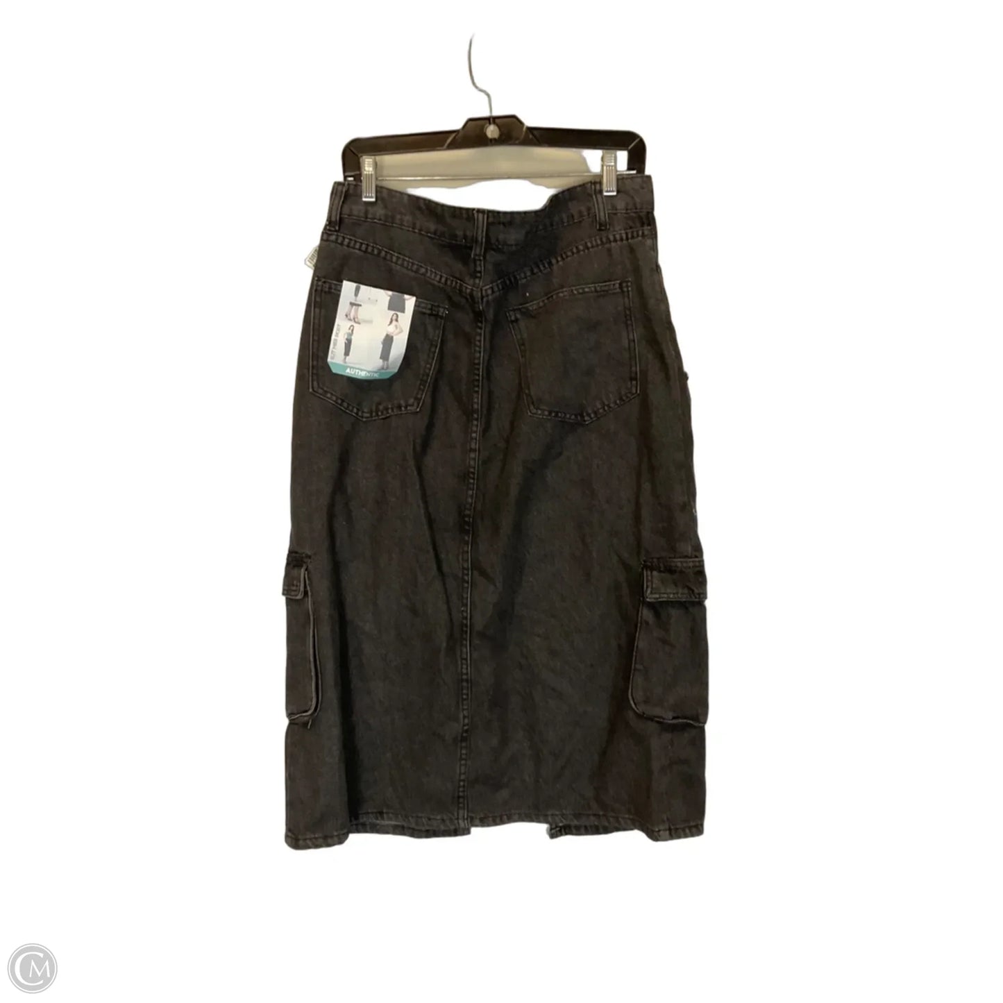 Skirt Maxi By Clothes Mentor In Grey, Size: Xl