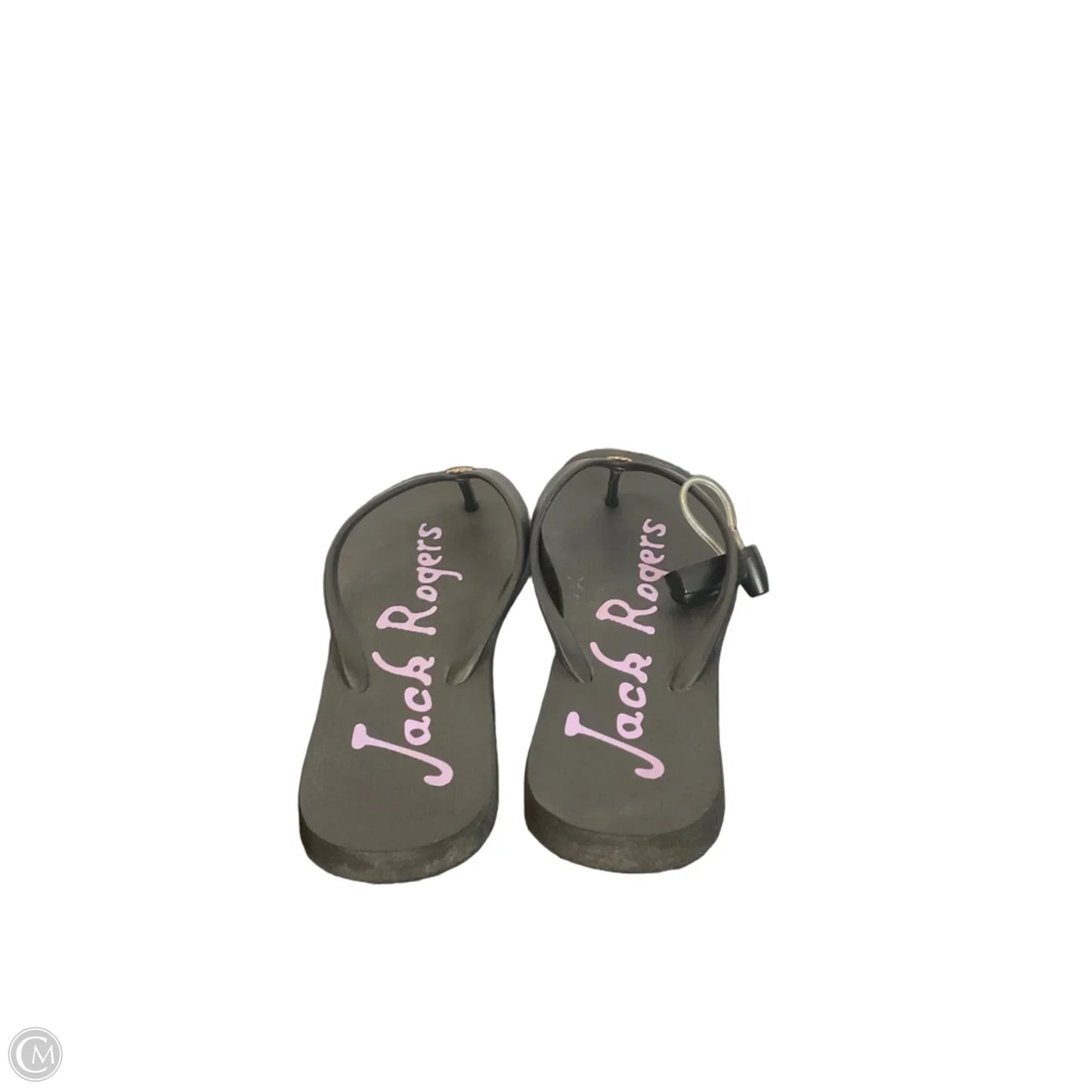 Sandals Flip Flops By Jack Rogers In Black, Size: 7