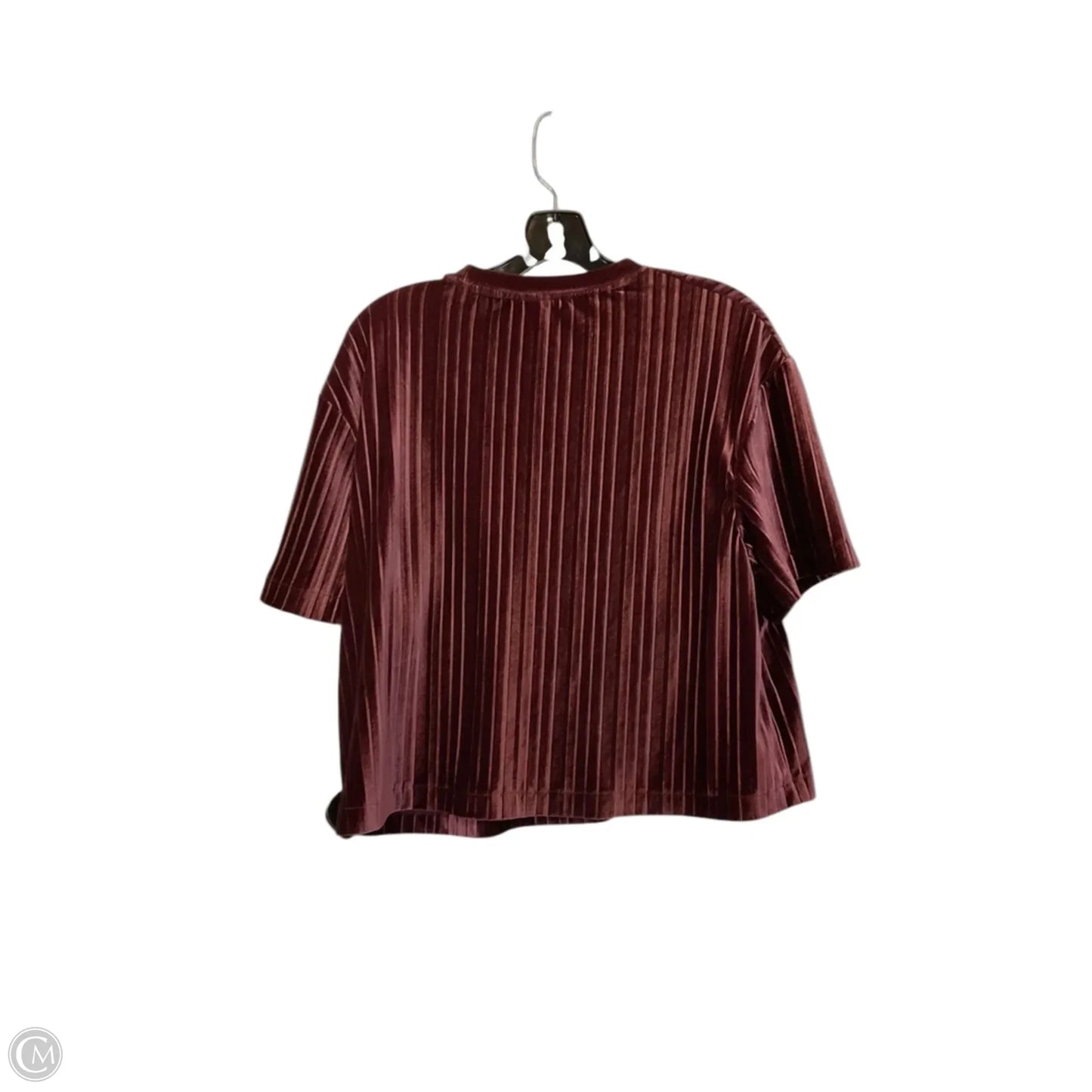 Top Short Sleeve By A New Day In Purple, Size: S