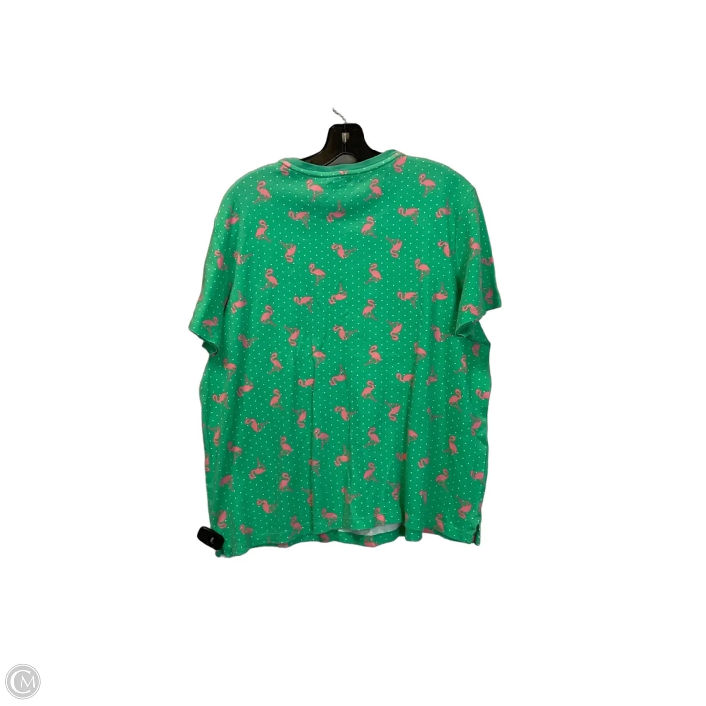 Top Short Sleeve Basic By Kim Rogers In Green, Size: Xl
