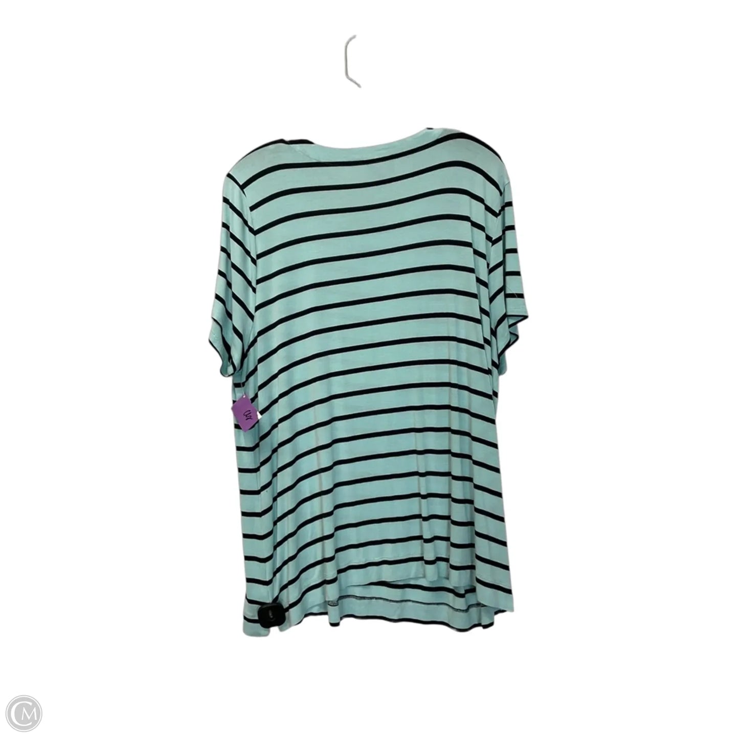 Top Short Sleeve By J. Jill In Blue, Size: Xl