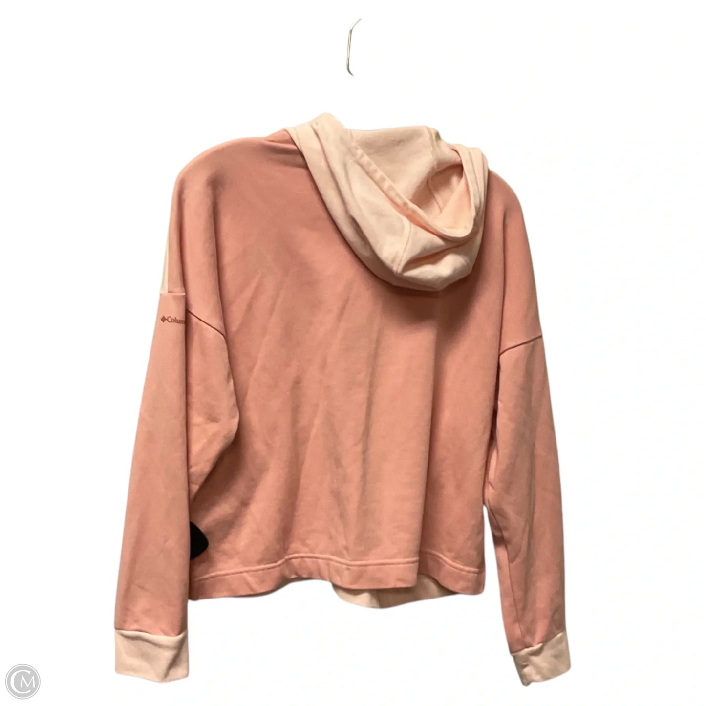 Sweatshirt Hoodie By Columbia In Pink, Size: M